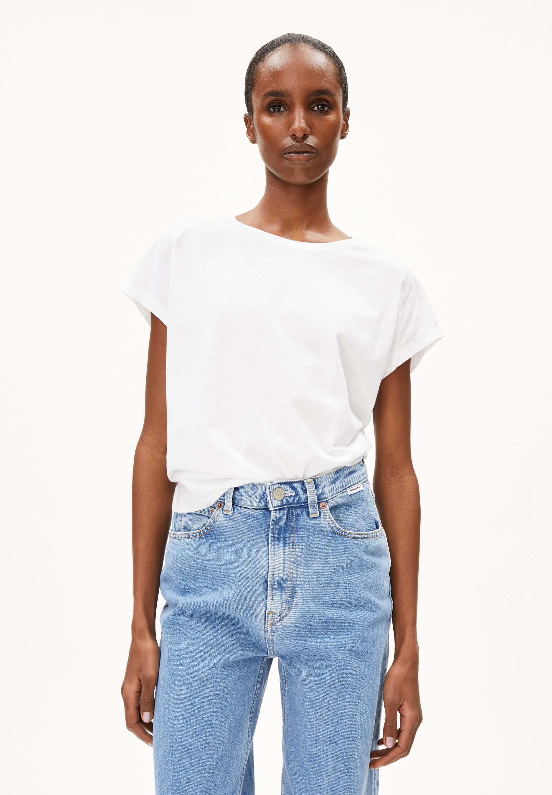 Armedangels T-Shirt SLUB T-Shirt aus Bio-Baumwolle Loose Fit günstig online kaufen