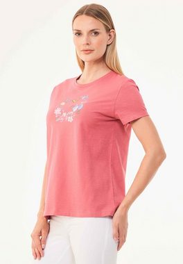 ORGANICATION T-Shirt Women's Printed T-shirt in Desert Rose