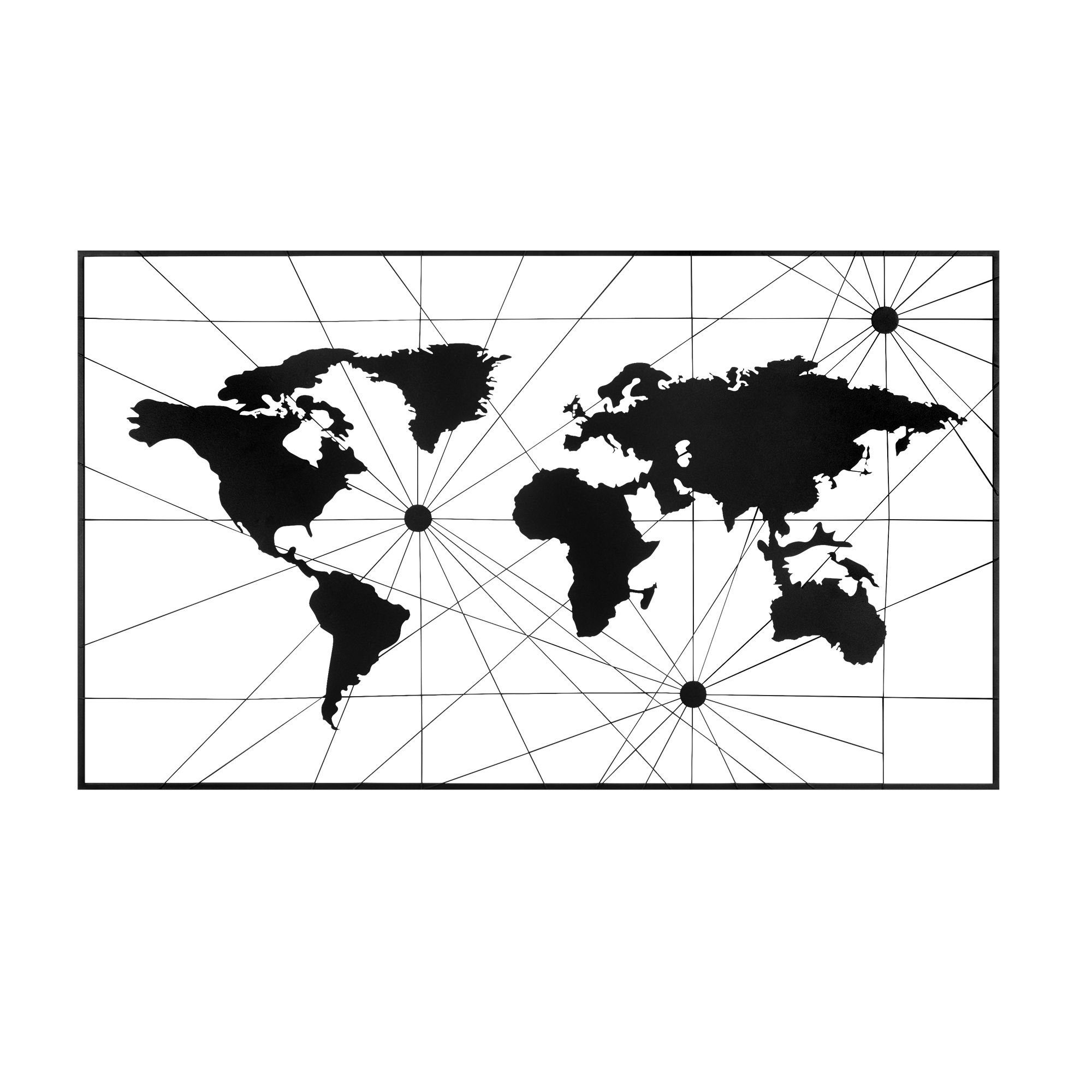 Wanddekoobjekt 100% METAL (Thickness: 1,2 mm), 120 x 70 cm L2085