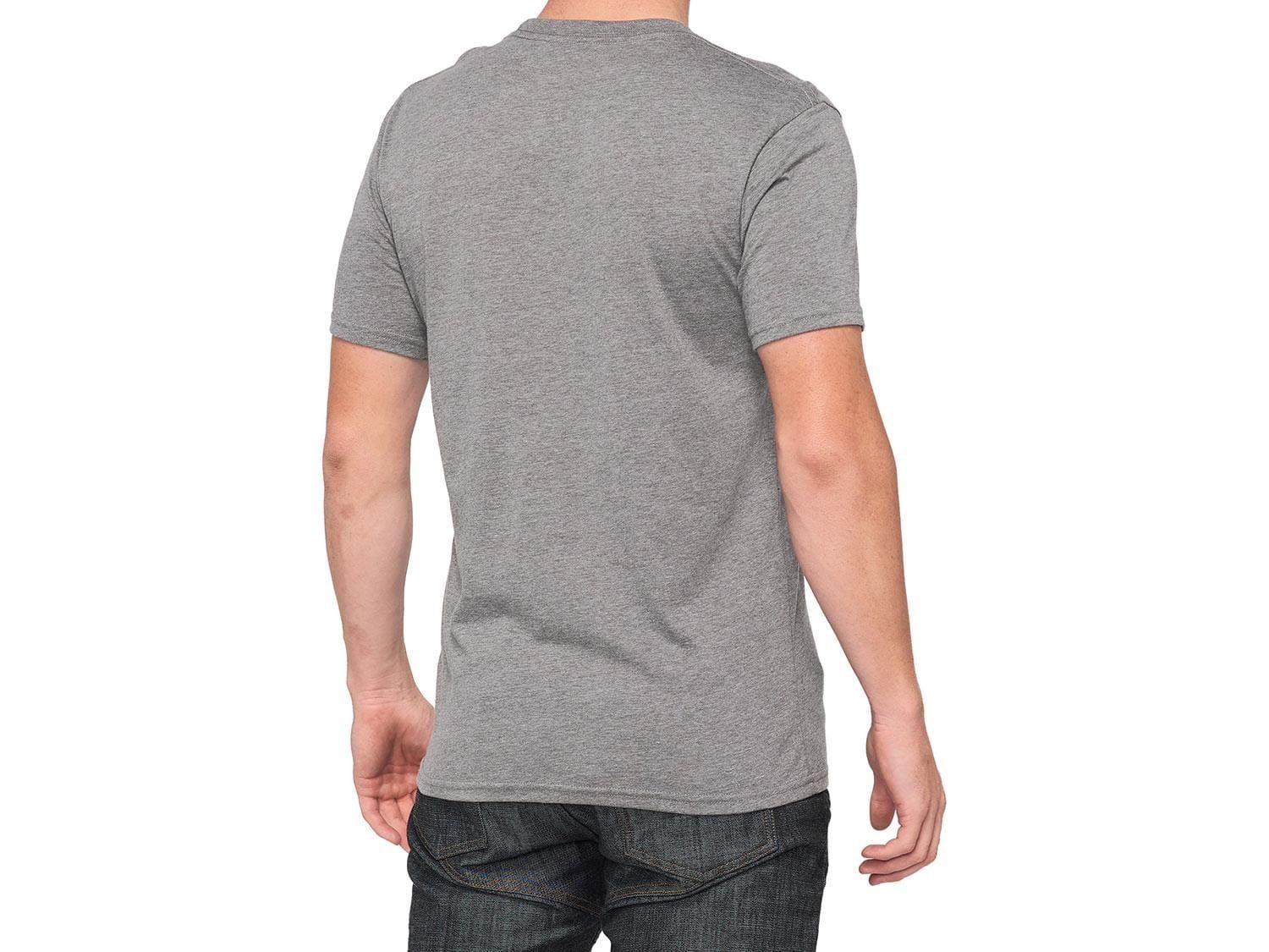 T-Shirt Heather 100% (1-tlg) T-Shirt Grey T-Shirts M- - 100% Icon
