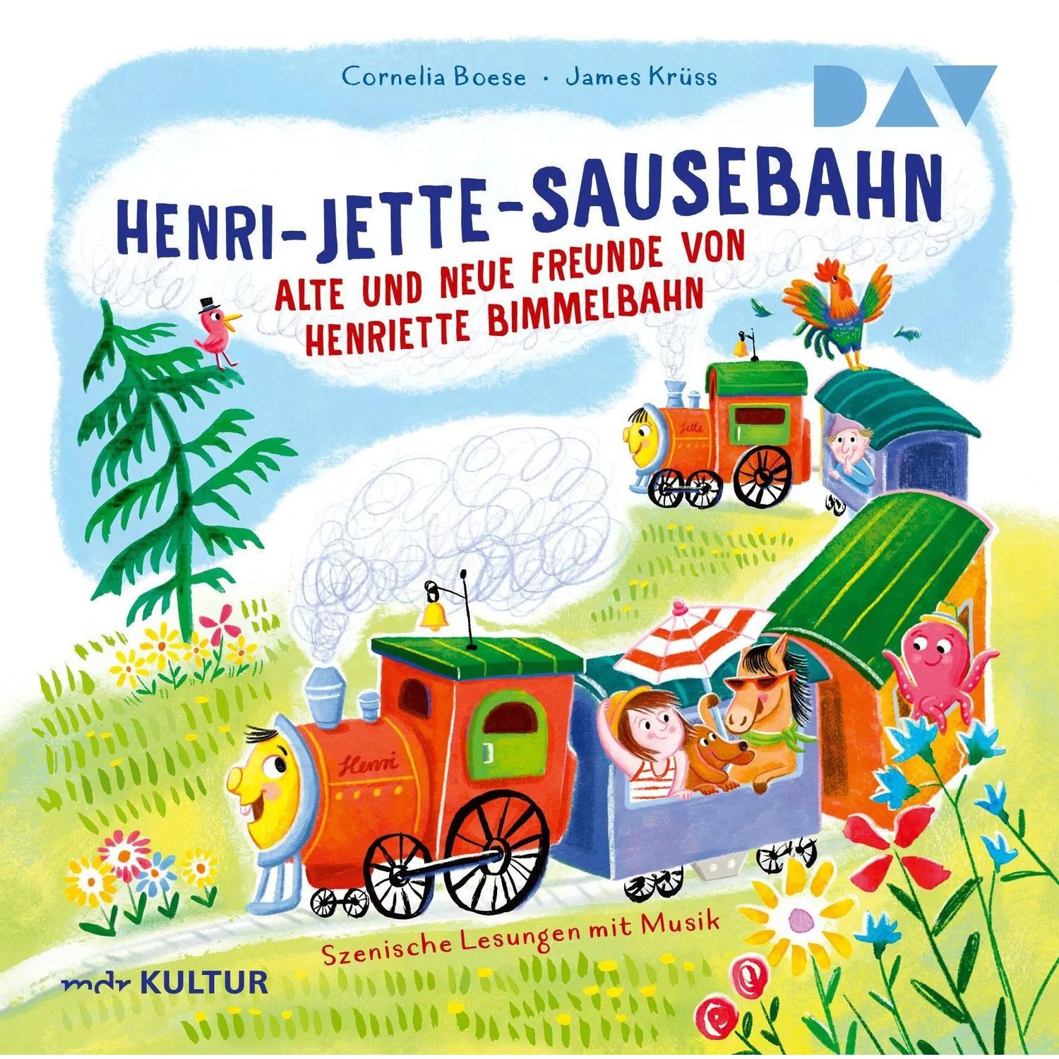 Der Audio Verlag Hörspiel Henri-Jette-Sausebahn - Alte und neue Freunde von Henriette Bimmelbahn