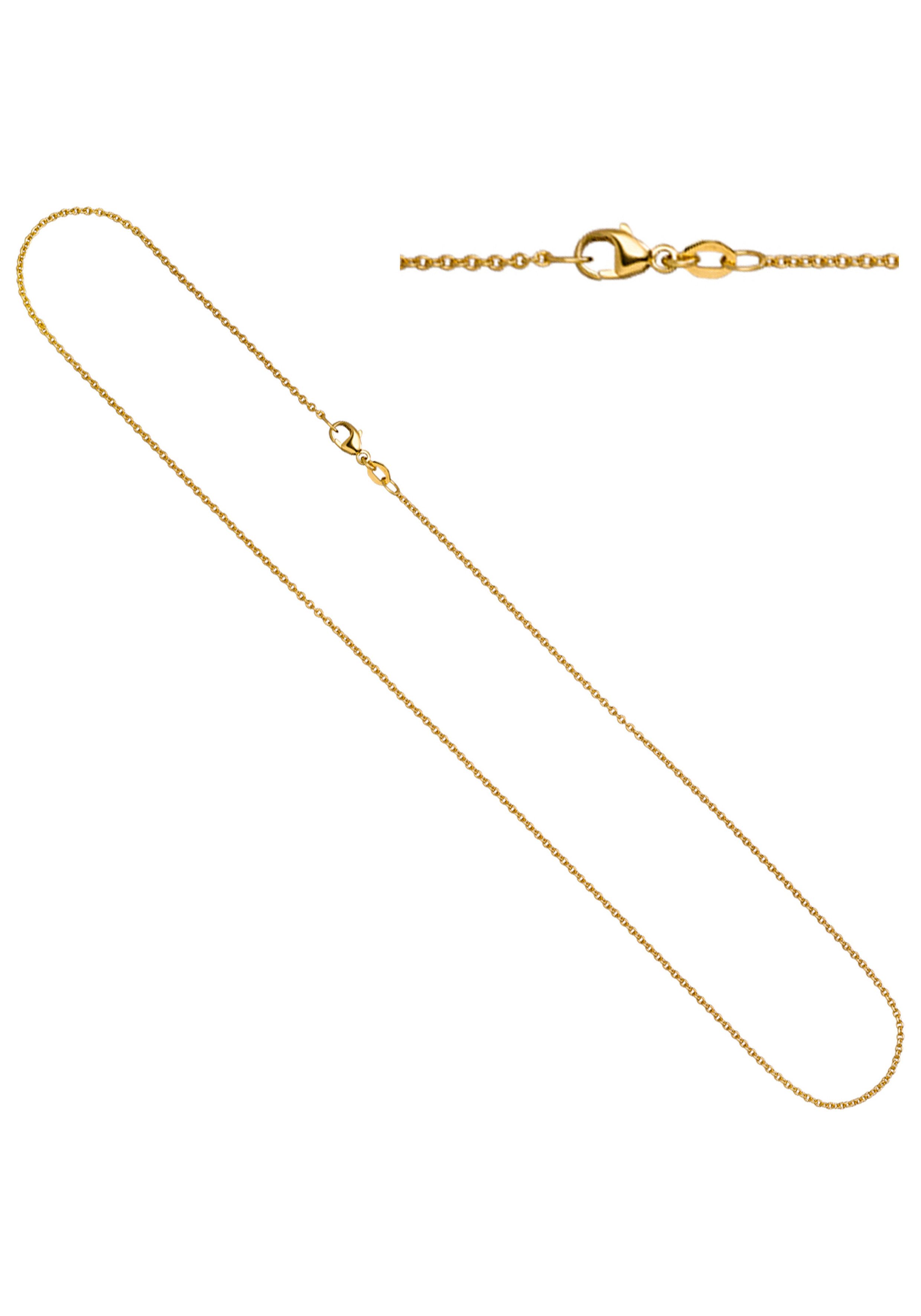 JOBO Kette ohne Anhänger Rund-Ankerkette, 750 Gold 1,5 mm 45 cm günstig online kaufen
