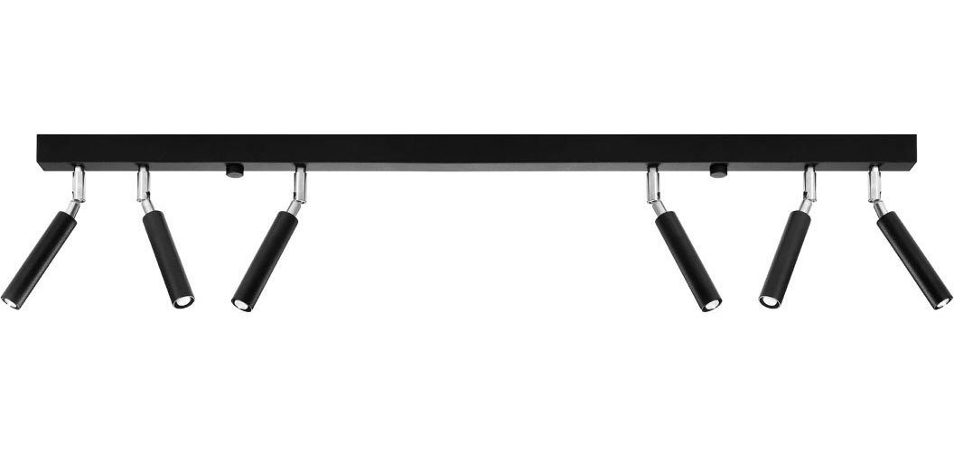 SOLLUX lighting Deckenleuchte EYETECH, ohne Leuchtmittel, beweglicher Lampenschirm