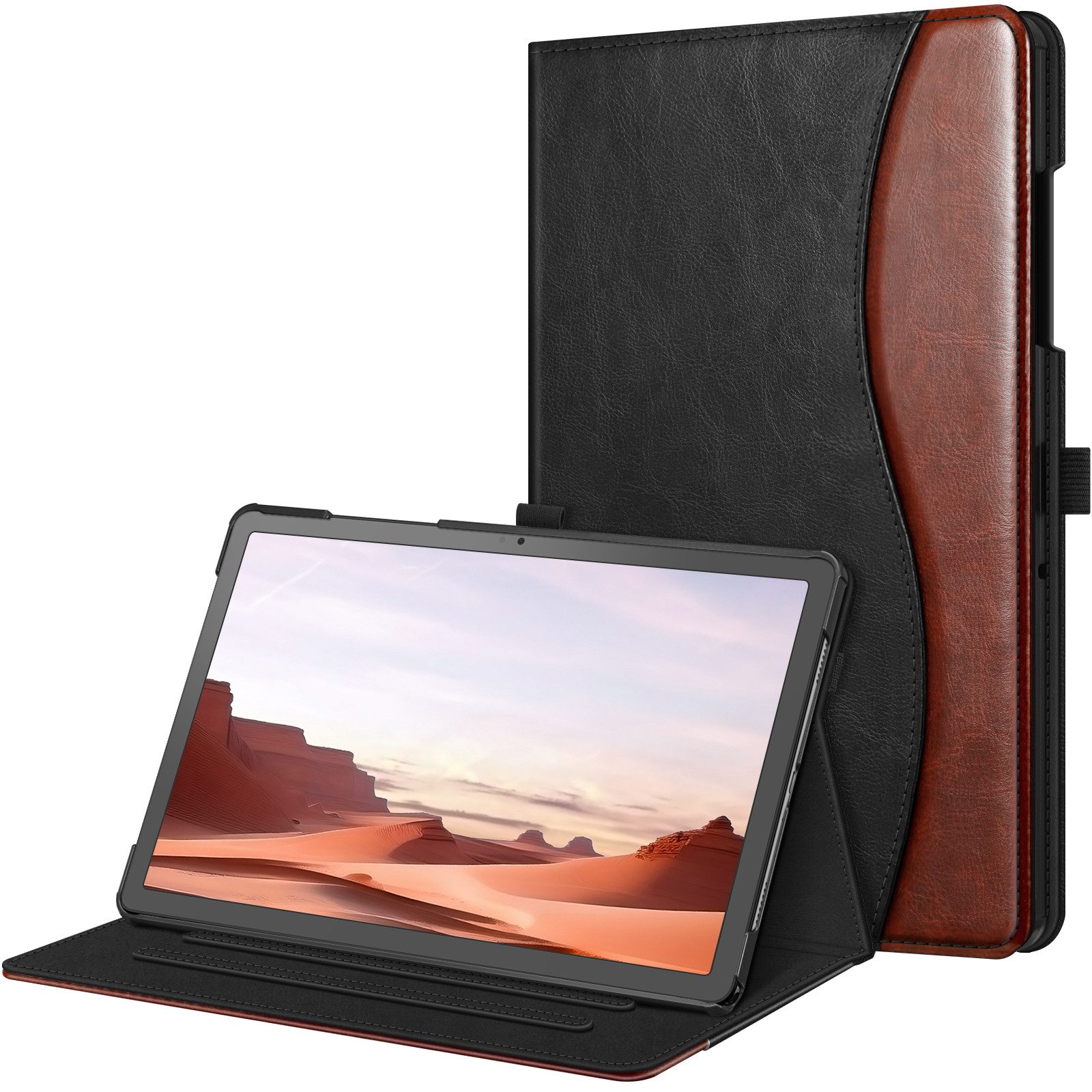Fintie Tablet-Hülle für Samsung Galaxy Tab A11+ Plus 11" 2025 / Tab A9+ Plus 11 Zoll 2023 11 Zoll, Multi-Winkel Folio Schutzhülle Dokumentenfach