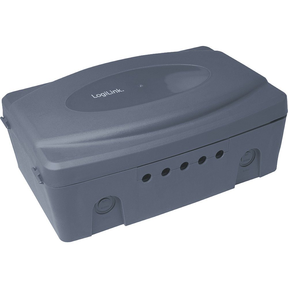LogiLink Montagerückgehäuse LogiLink LPS223 Kabel-Gehäuse 115 x 320 x 210 Kunststoff Grau 1 St., (LPS223)