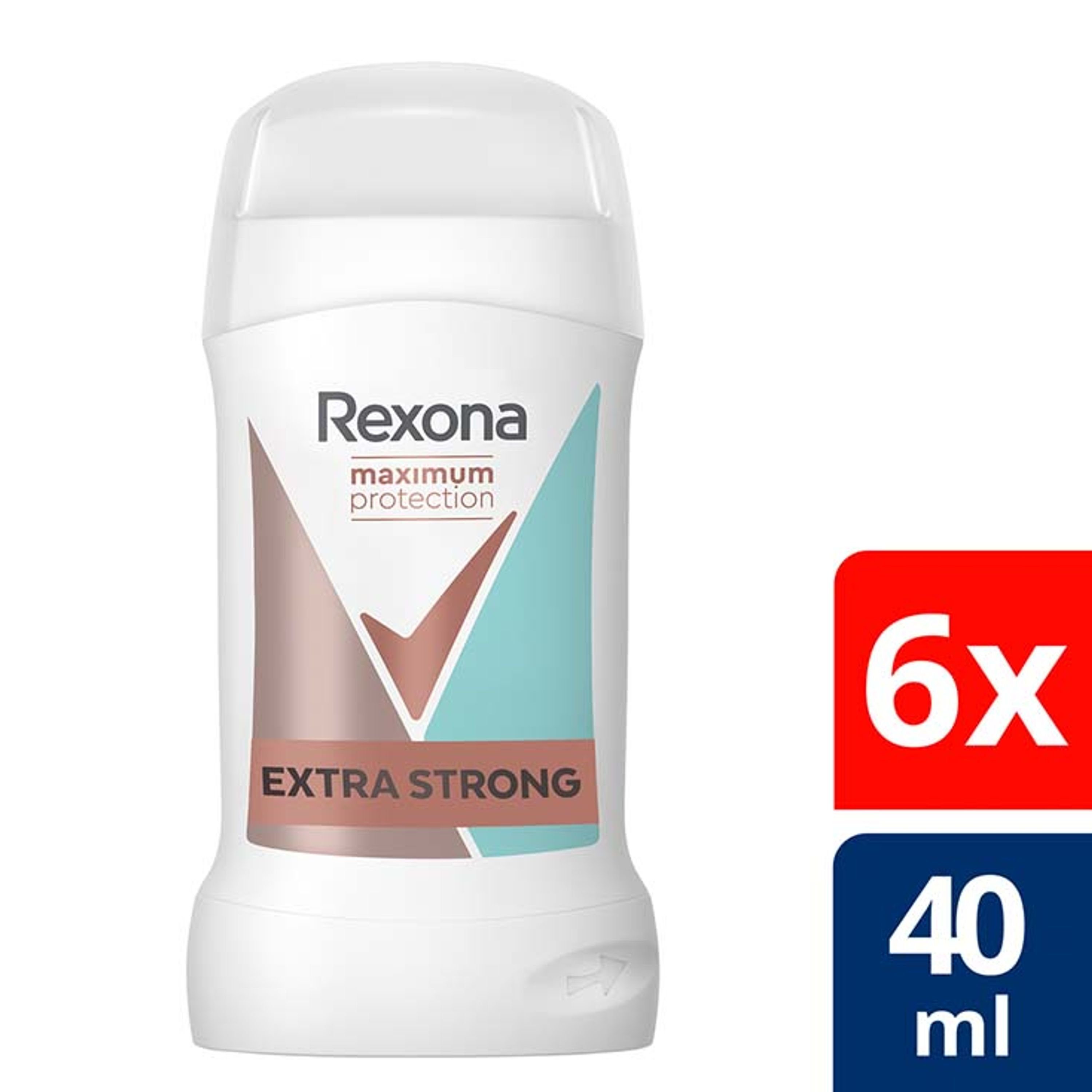 Deo-Set 40ml Anti-Transpirant Deodorant Rexona Deo 6x Stick Maximum Protection