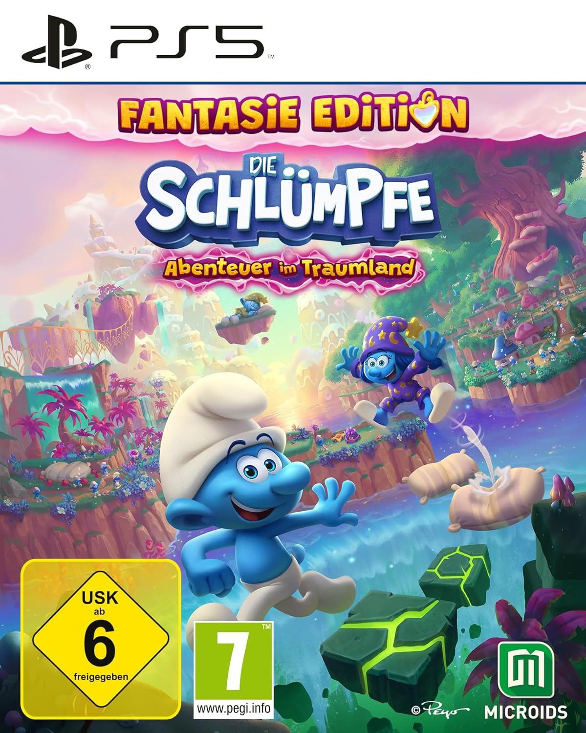 Die Schlümpfe: Abenteuer im Traumland - PlayStation 5 (Blu-ray Disc), PlayStation 5, Auf Deutsch Spielbar