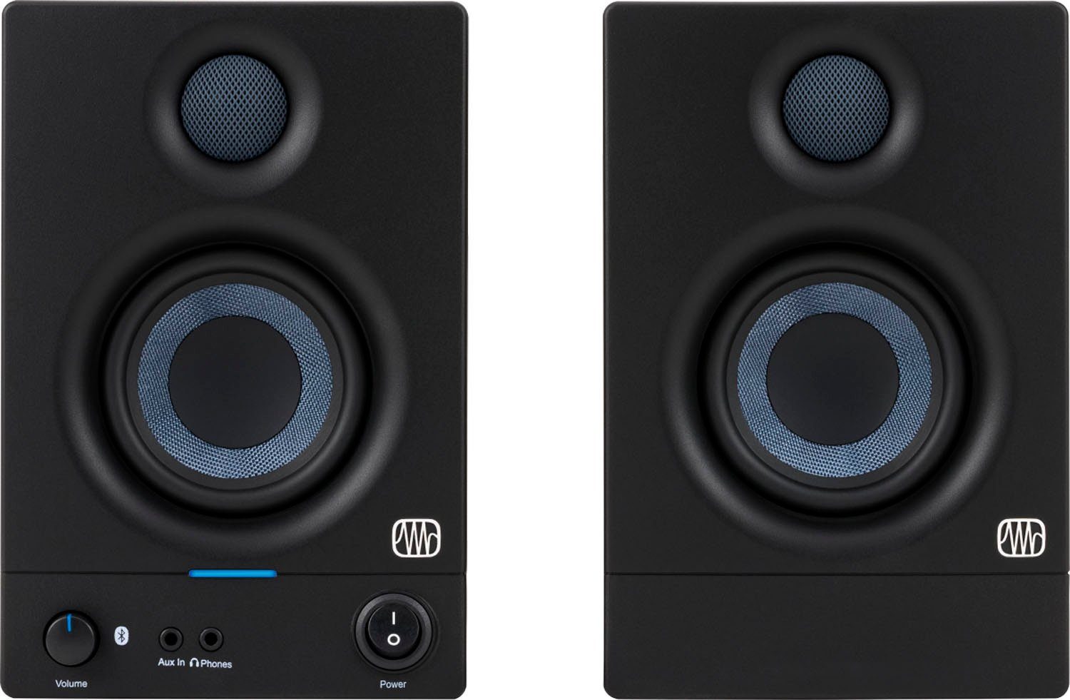 Presonus Eris 3.5 BT Studio Monitor-Boxen 2nd Gen Lautsprecher (Bluetooth, mit Boxen-Füße)
