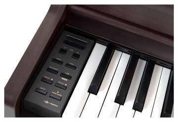 Steinmayer Digitalpiano DP-321 E-Piano - 88 Tasten mit Hammergewichtung und Ebony/Ivory Feel, Polyphonie: 256, Bluetooth: Audio, MIDI, Record