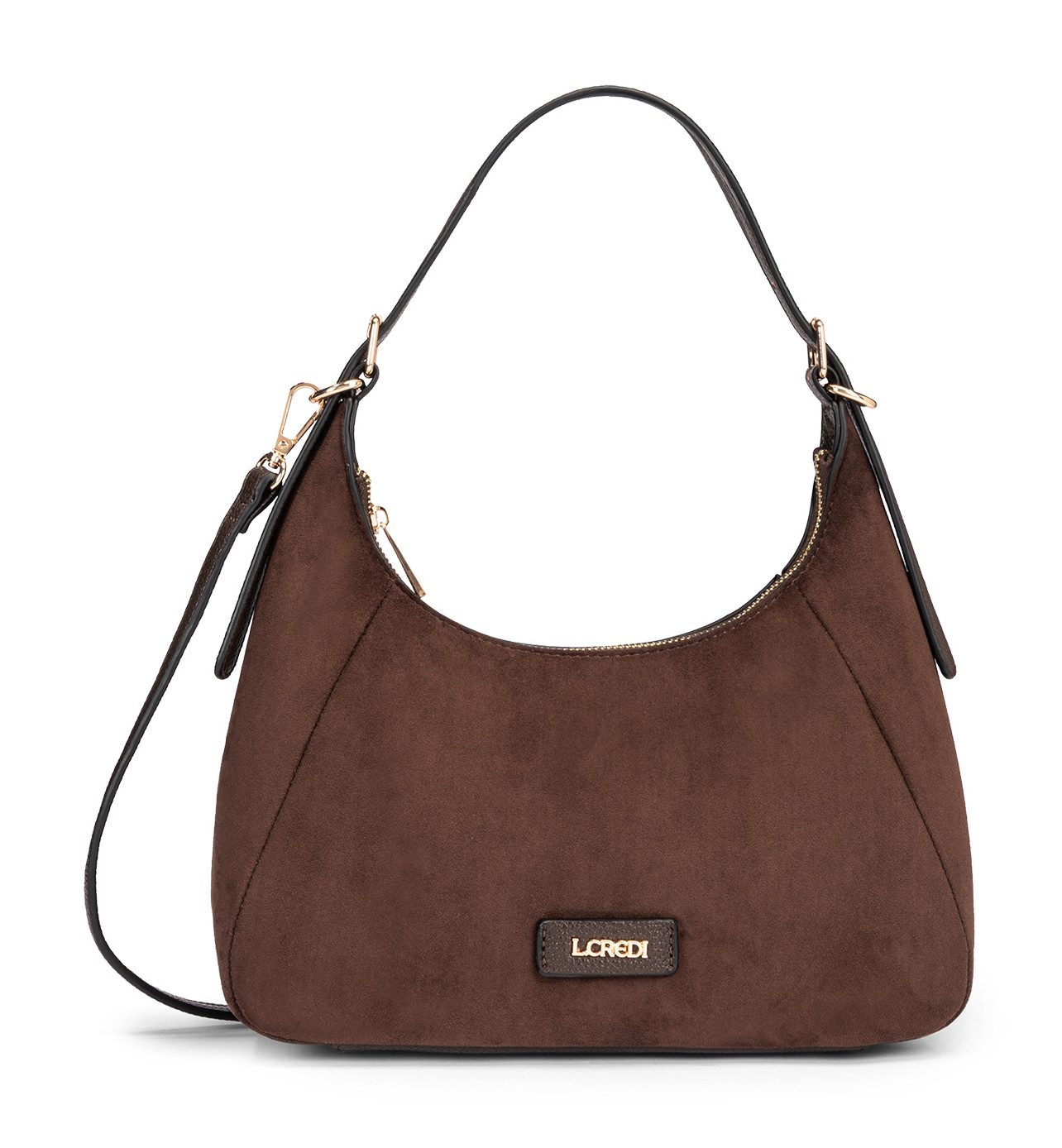 L. CREDI Schultertasche Hobo Bag