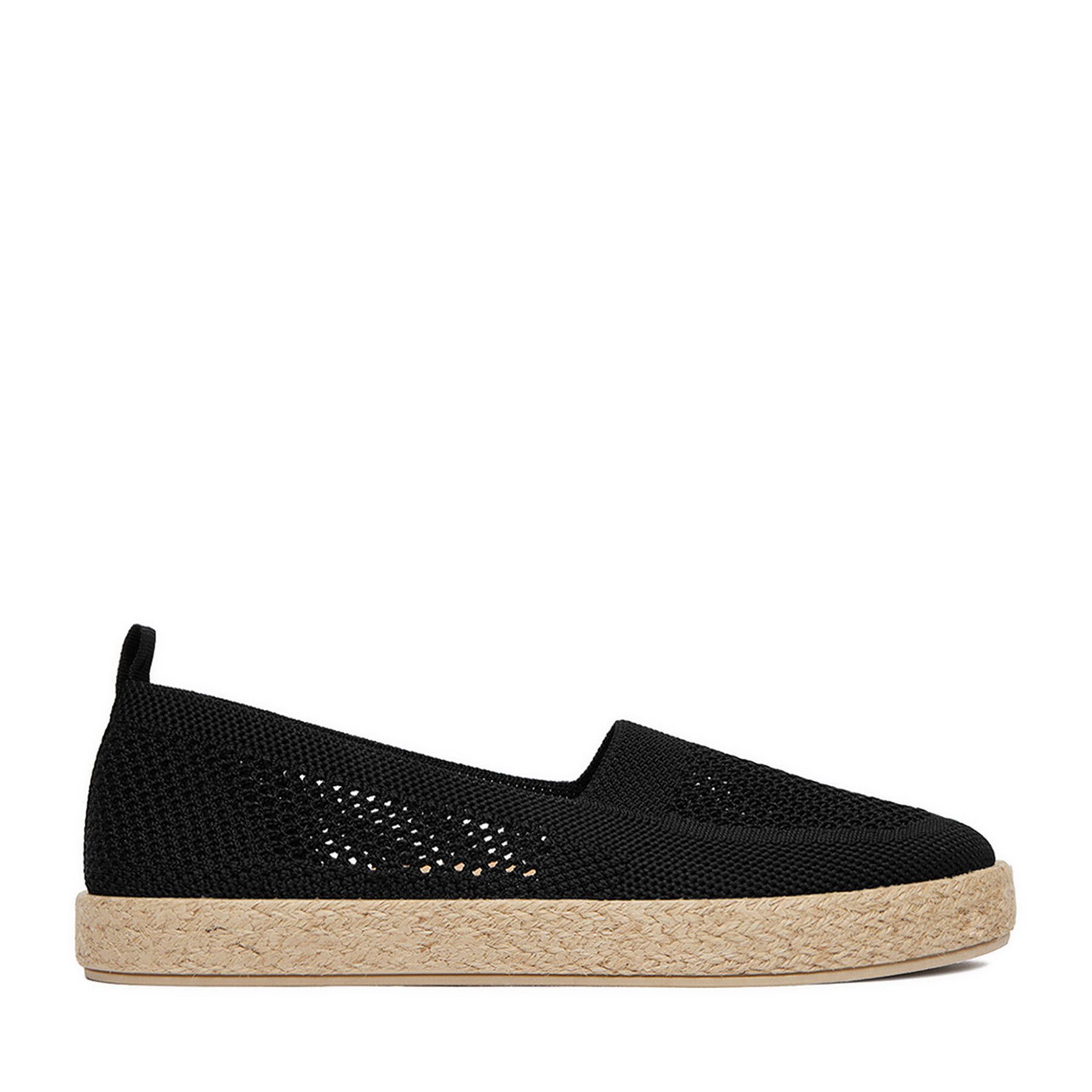 Jenny Jenny Damen-Espadrilles Schwarz Espadrille