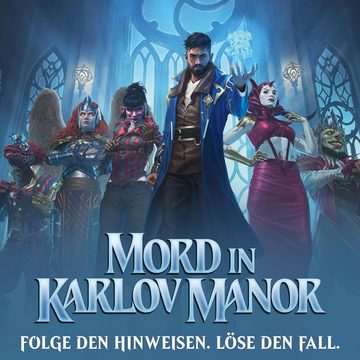 Magic the Gathering Sammelkarte Mord in Karlov Manor Fat Pack Bundle 9-Booster Deutsch