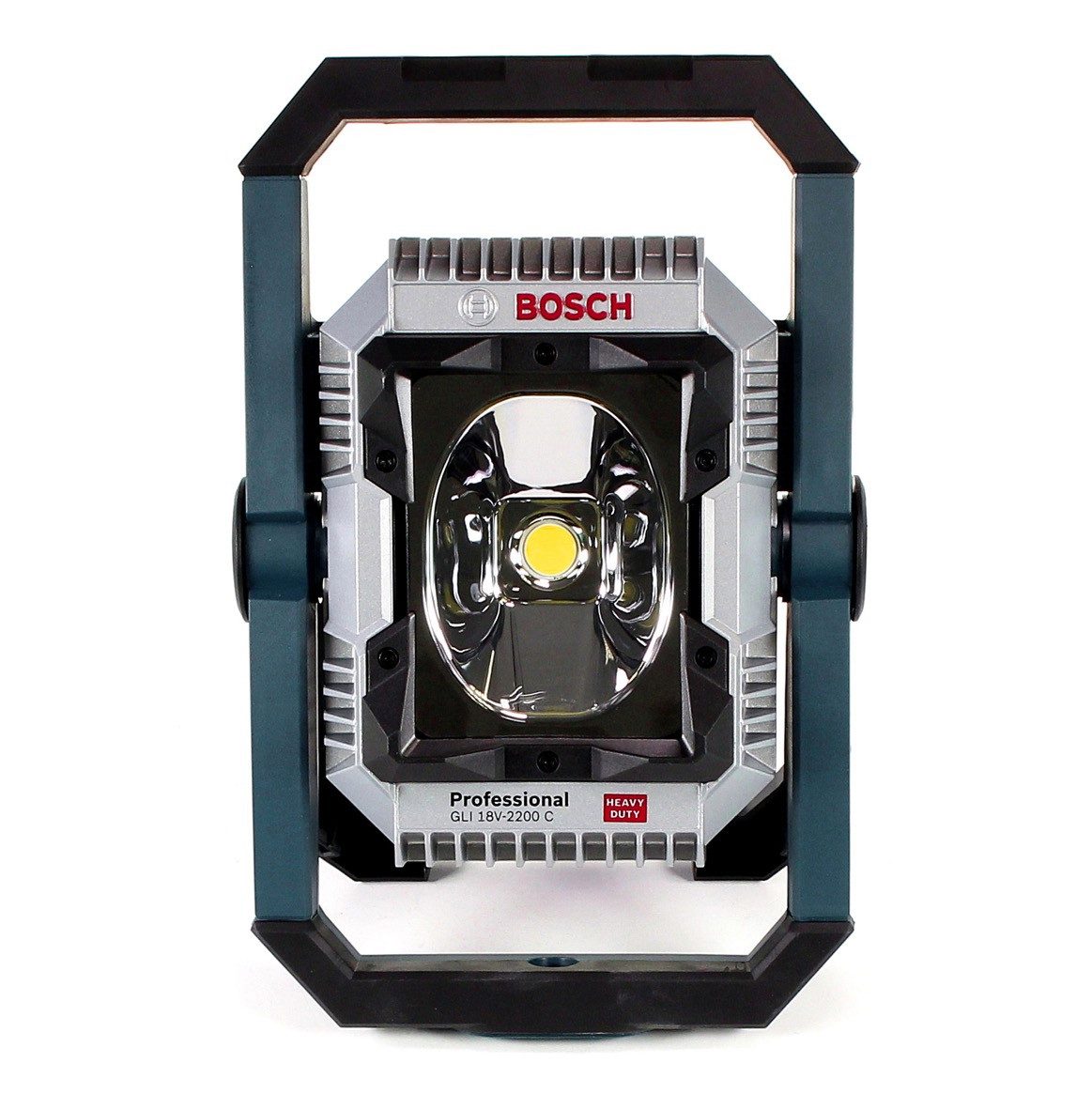 Bosch Professional Baustrahler GLI 18V-2200 C Akku Lampe 18V 2200lm Bluetooth (0601446501) + 1x 2
