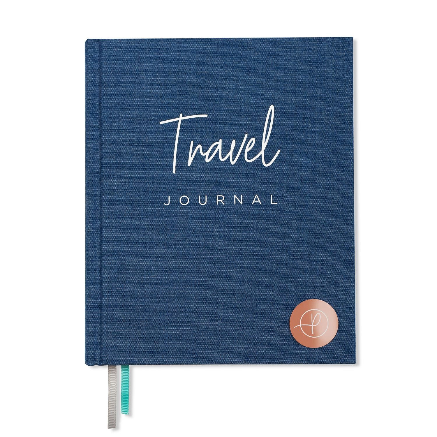 Reisetagebuch Tagebuch Travel Journal Jeans-Optik