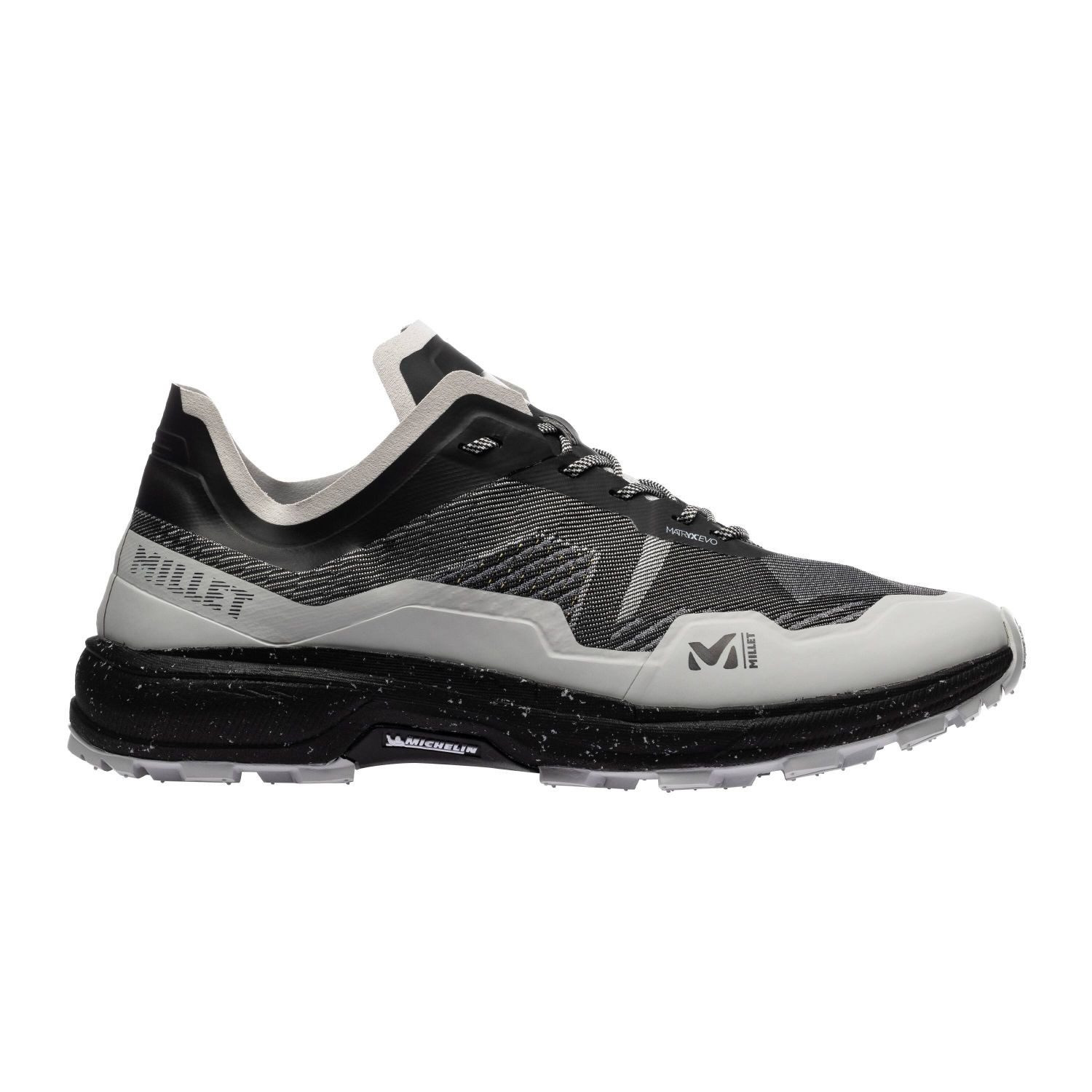 Millet Trail-Laufschuhe Intense (leicht, bequem, strapazierfähig) hellgrau Wanderschuh