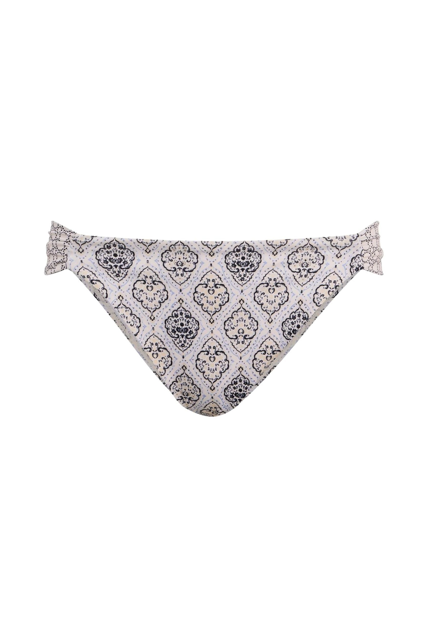 Mint Velvet Bikini-Hose Mint Velvet Slip mit Print und hohem Bein (1-St)