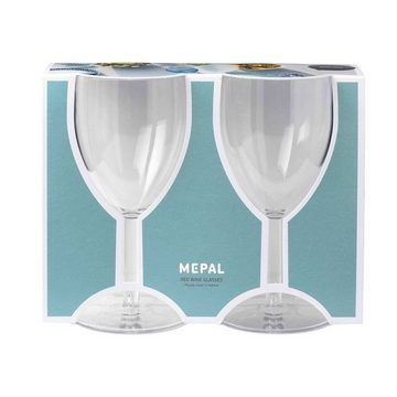 Mepal Weinglas Kunststoff-Weingläser 12er Set, Styrol-Acrylnitril