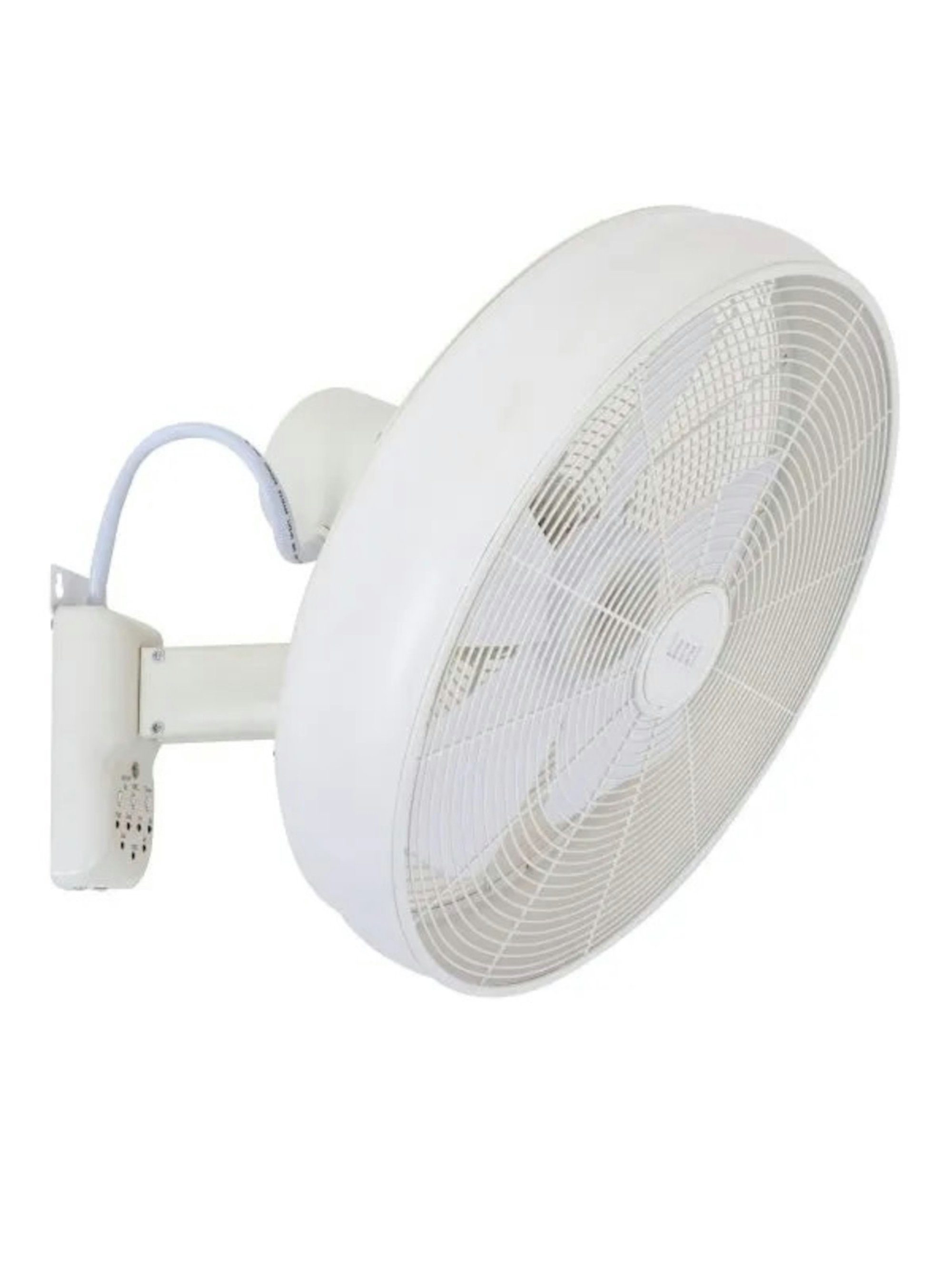 Lucci air Wandventilator Wandventilator Breeze Wall Weiß mit Fernbedienung, Timer