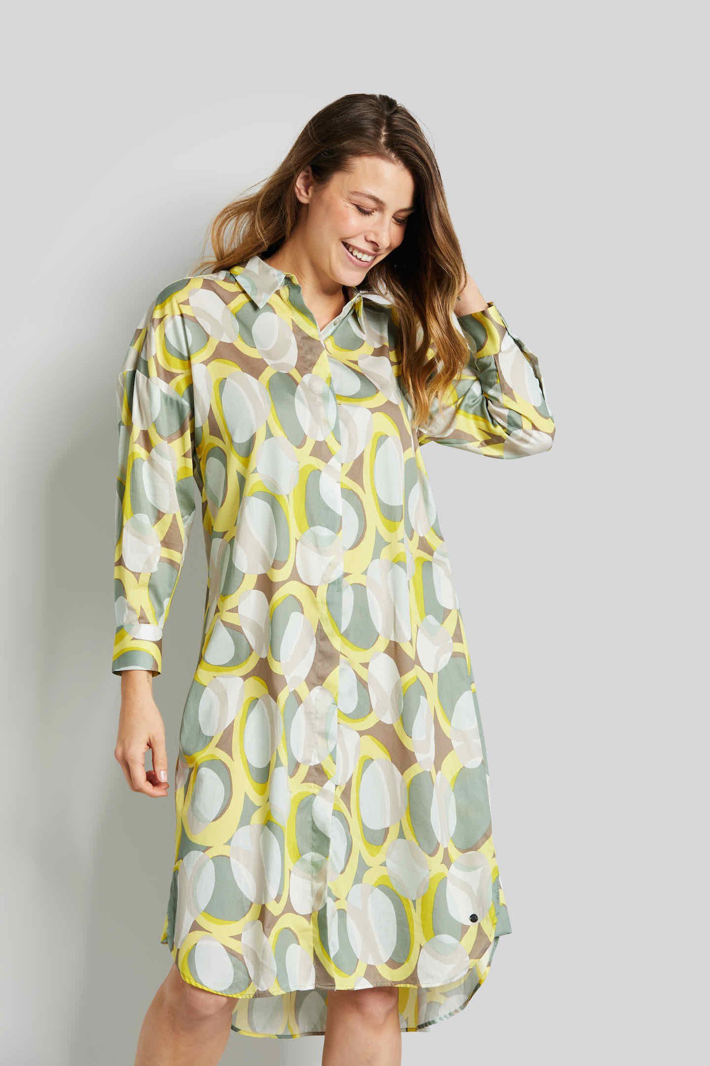 bugatti Hemdblusenkleid aus reiner Baumwolle