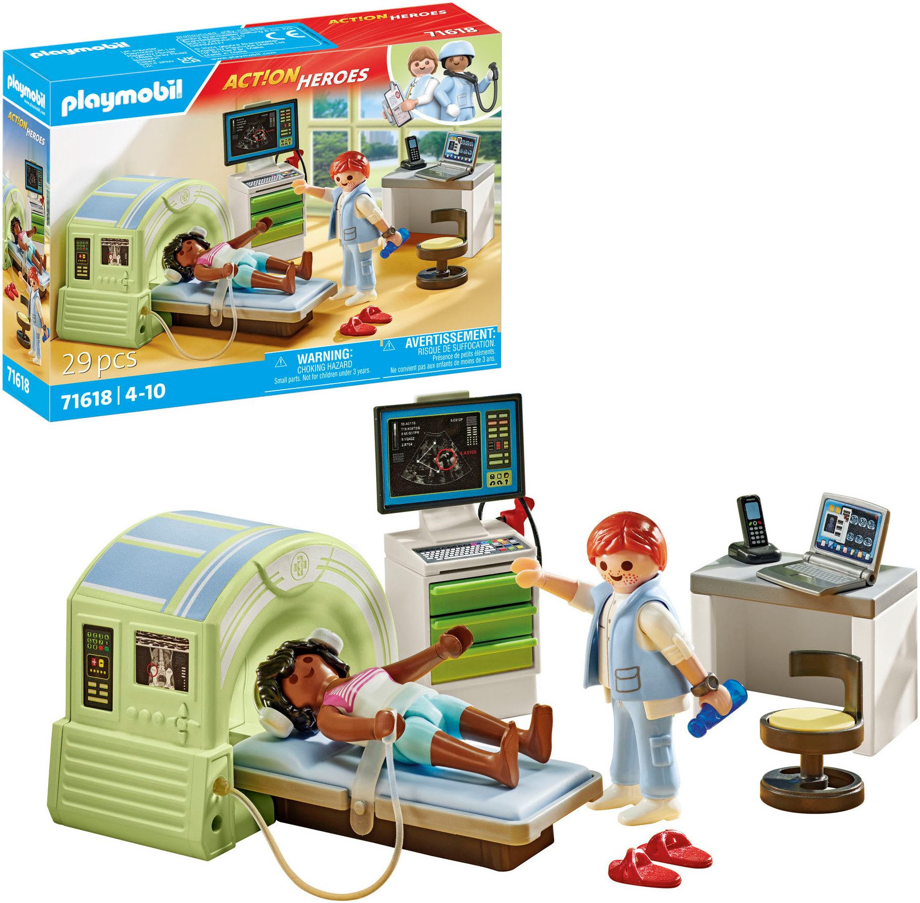 Playmobil® MRT mit Patient (71618), Action Heroes Konstruktions-Spielset, ( günstig online kaufen