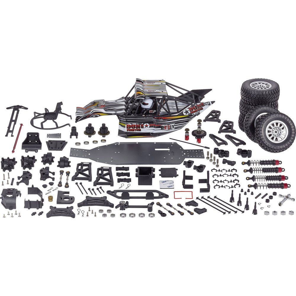 Reely RC-Truck Reely Dune Fighter 1:10 RC Modellauto Elektro Buggy Allradantrieb (4