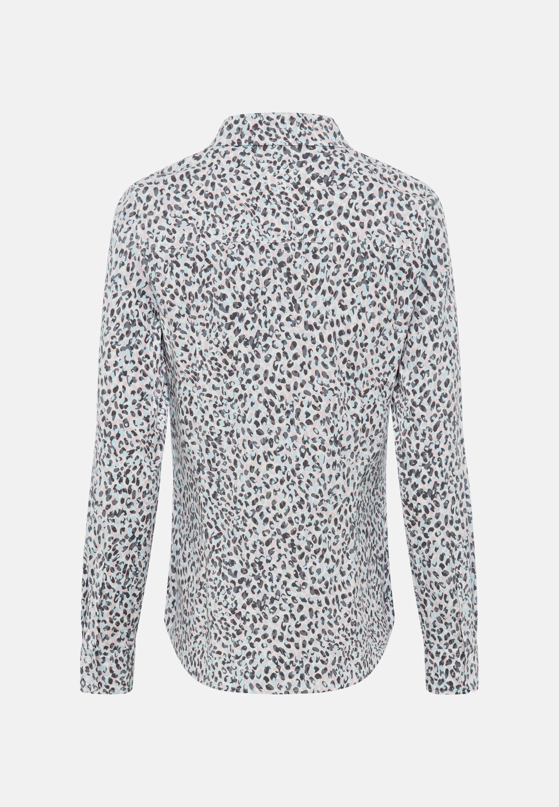 Olsen Bluse mit stilisierten Leo-Print