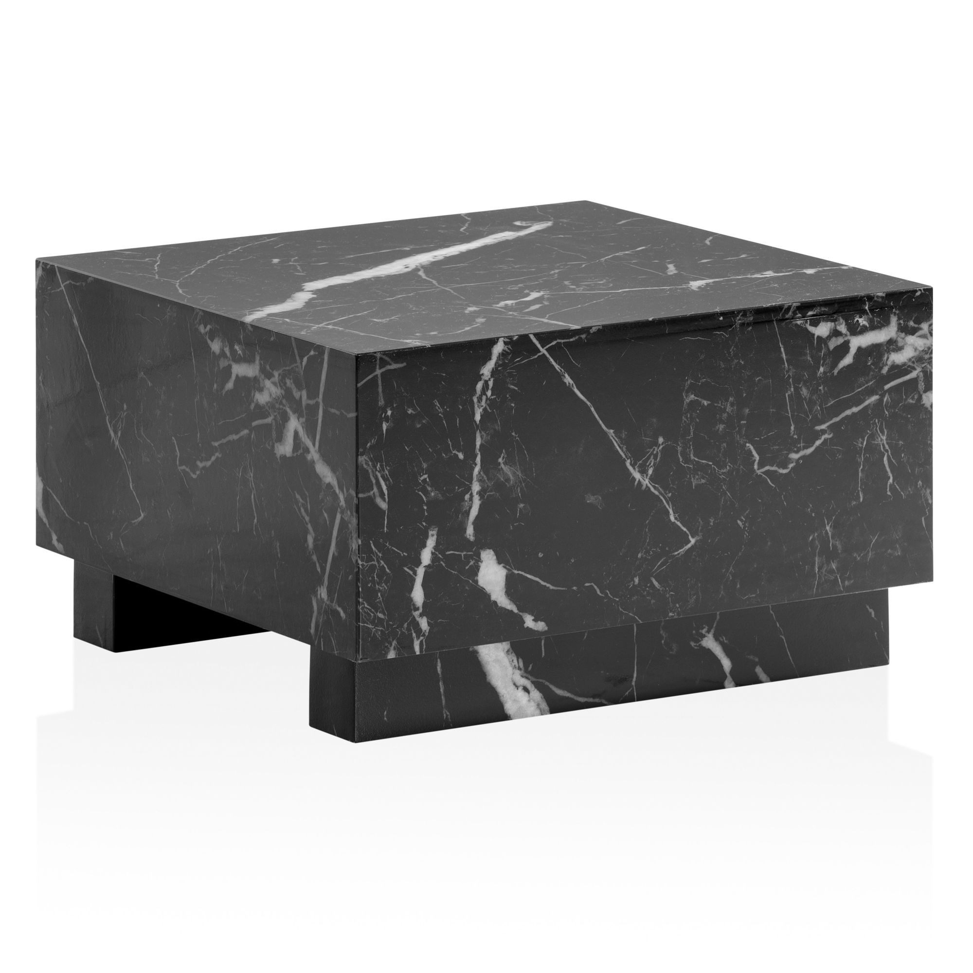 FINEBUY Couchtisch FB57425 (MONOBLOC 60x60x35 cm günstig online kaufen
