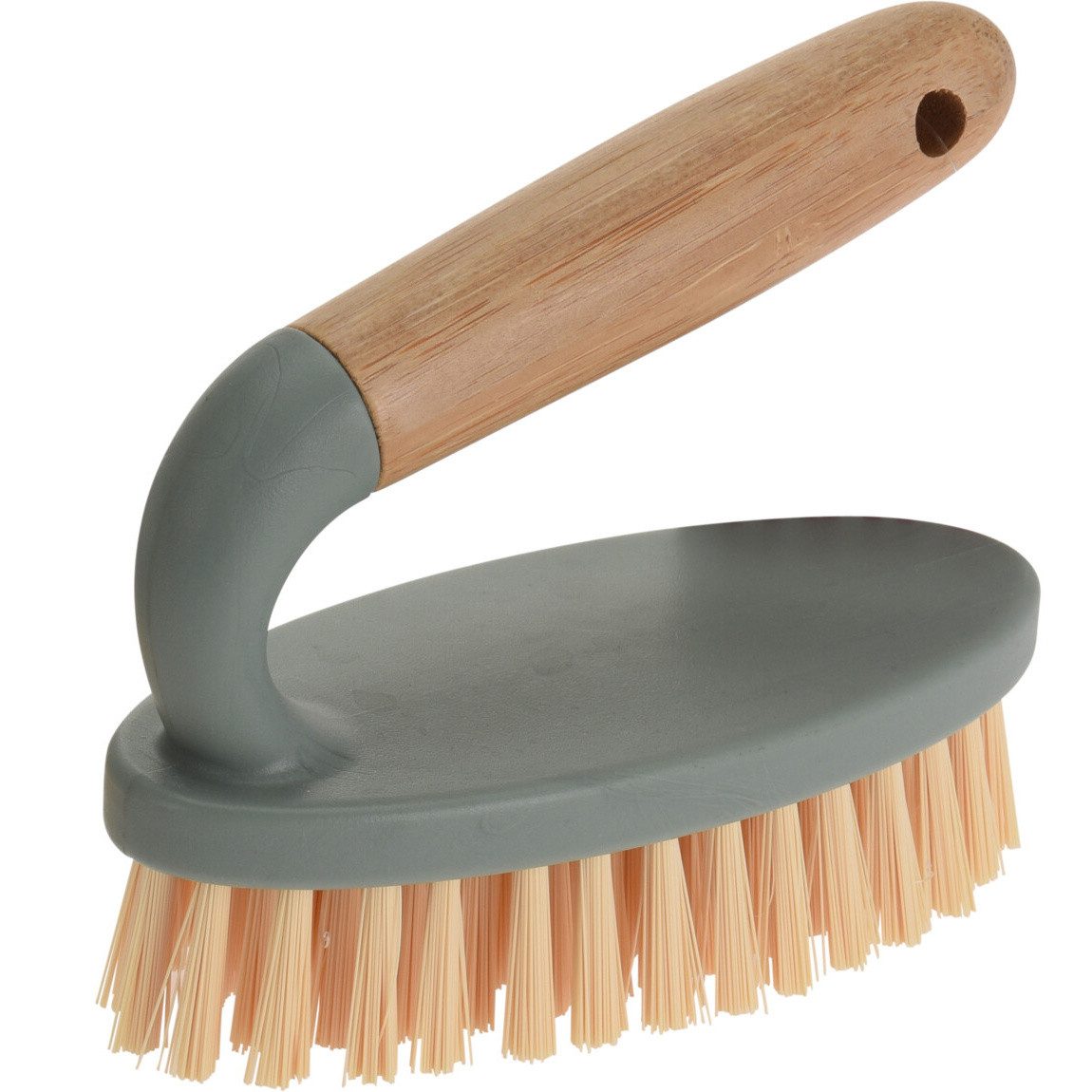 Ultra Clean Reinigungsbürste Bürste mit Bambusgriff, 14 x 16 x 11 cm