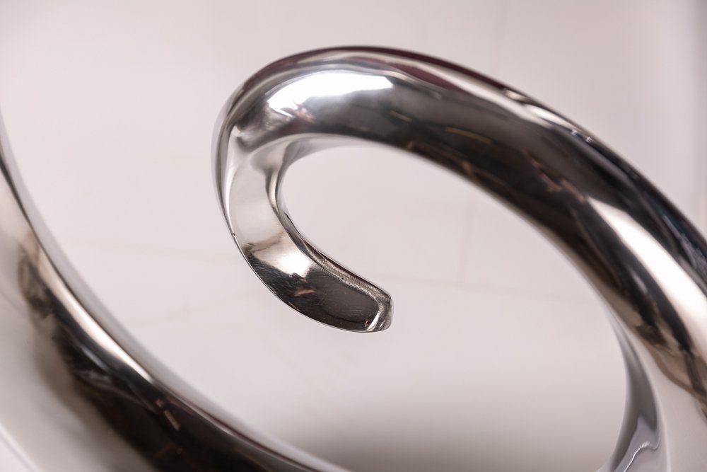 riess-ambiente Bodenvase WAVE XL 106cm silber, Vase · poliert · Dekovase · aus Aluminium – Bild 5 von 5