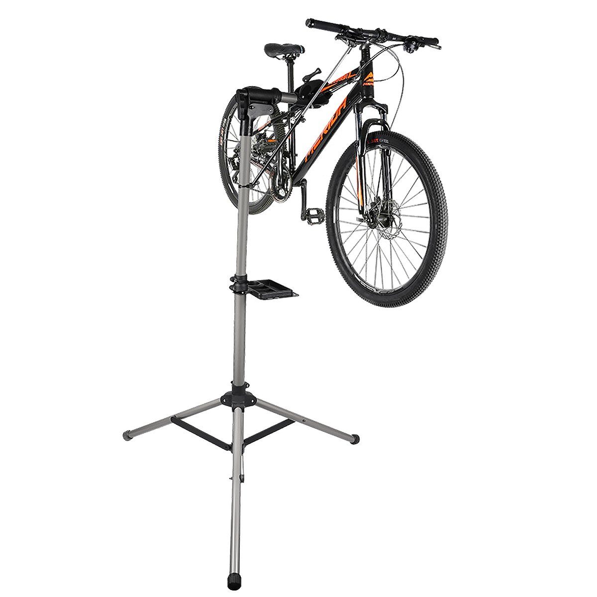 MidGard Fahrrad-Montageständer mit Stativ für Profis, Fahrradständer für  Fahrrad & e-Bike MTB Rennrad