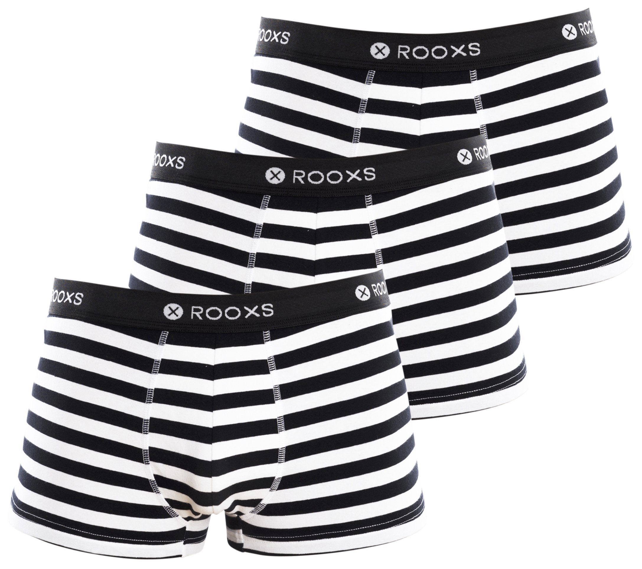 Boxershorts Gestreifte Unterhosen Herren Männer