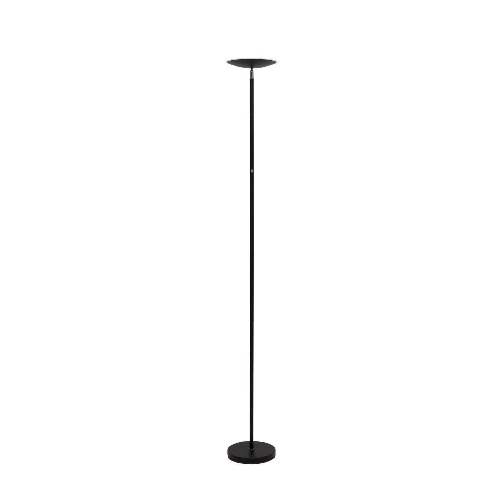 MAUL Stehlampe MAUL Standleuchte MAULsphere LED 3.000 K dimmbar Standfuß 183 cm schwa, LED wechselbar
