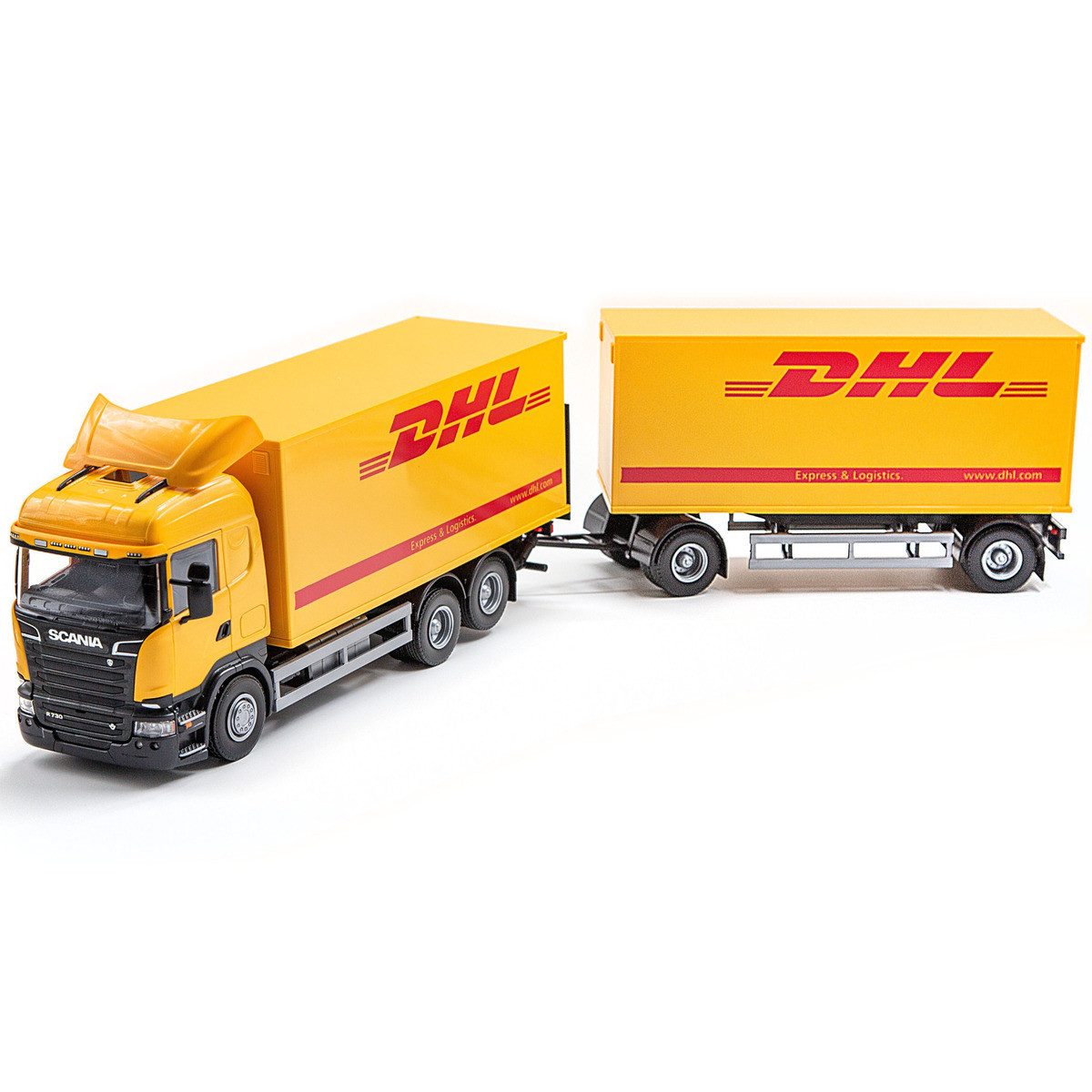 EMEK Spielzeug-Auto LKW mit Anhänger Unisex Kinder, (2-tlg)