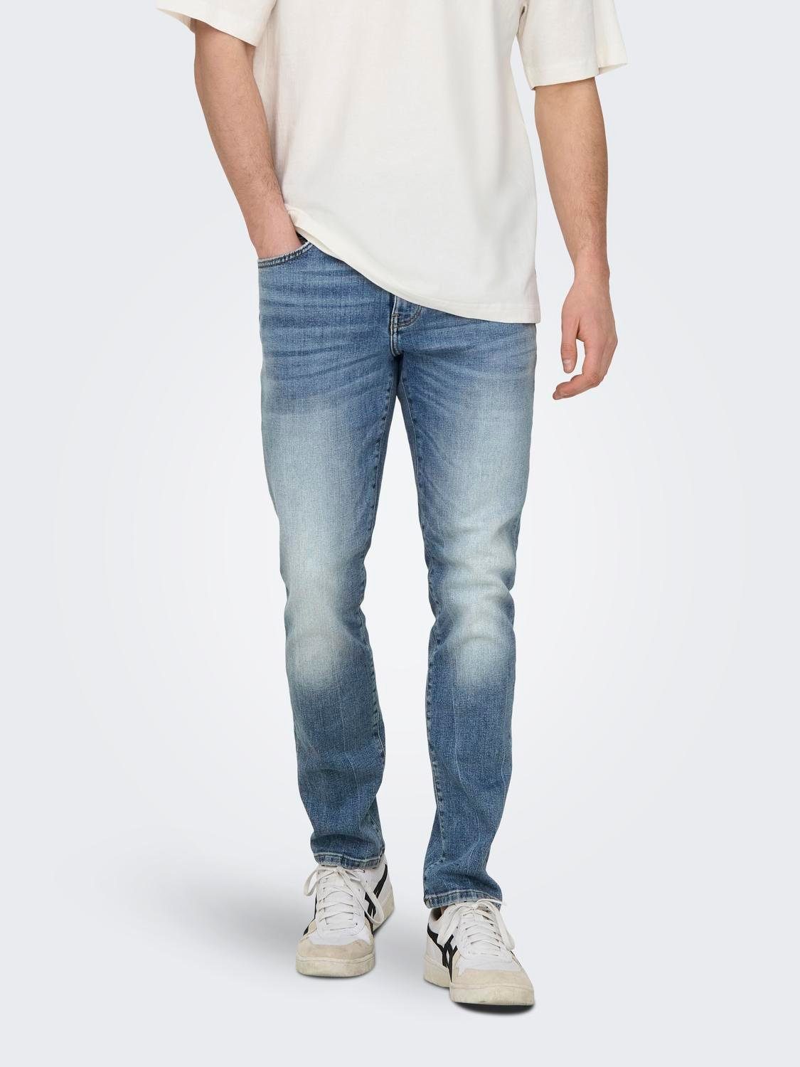 ONLY & SONS Slim-fit-Jeans ONSLOOM SLIM JAX DBD 9138 DCC DNM NOOS