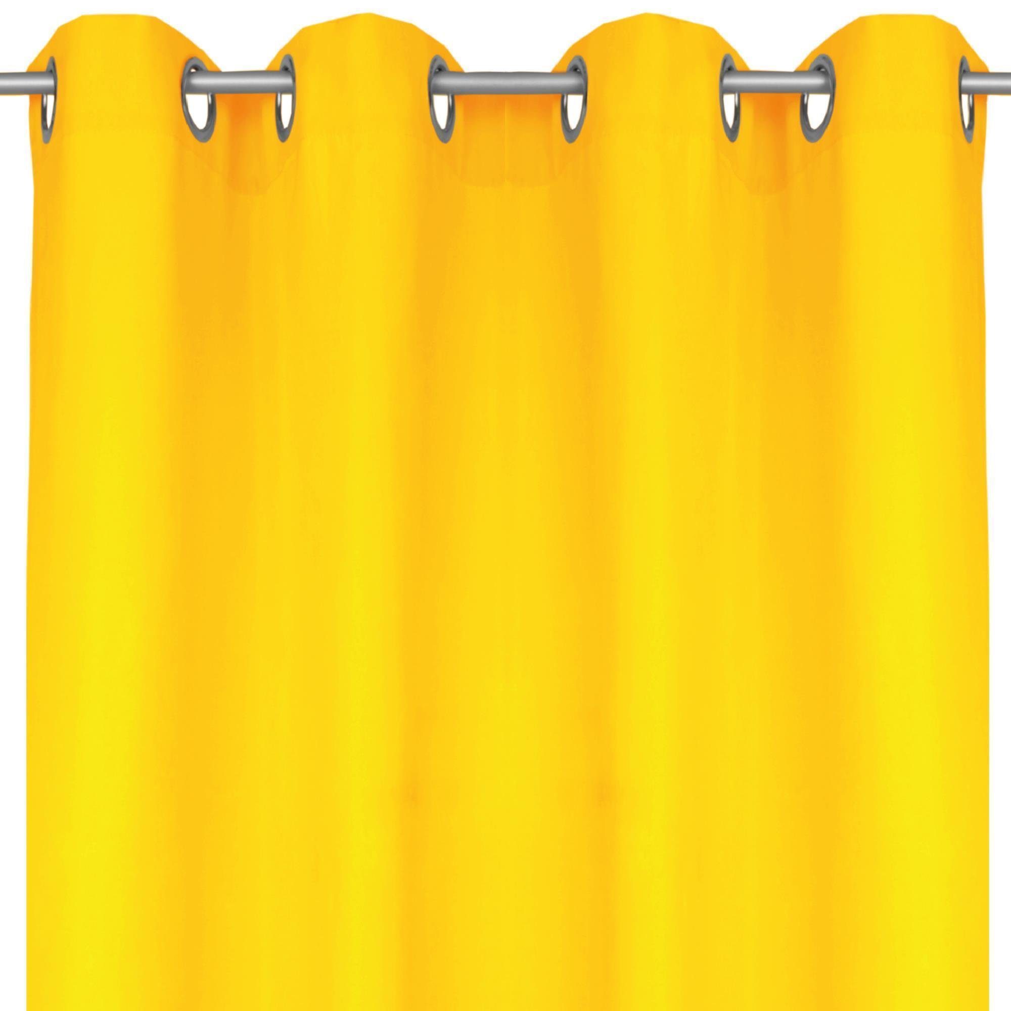 Vorhang, Bestlivings, Ösen (1 St), blickdicht, Microfaser, Blickdichte Gardine Fertiggardine mit Ösen, in versch. Größen und Farben verfügbar