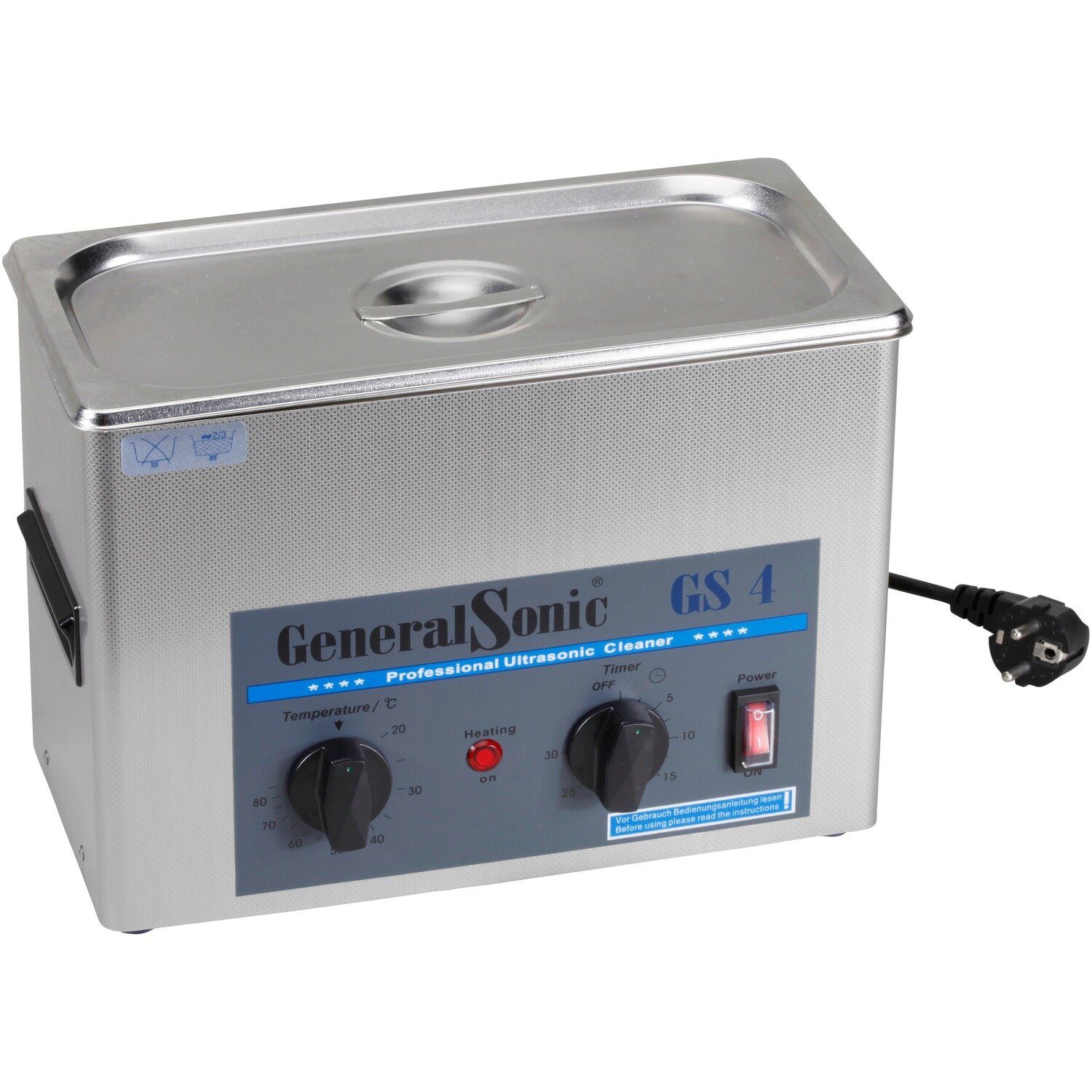 qteck Ultraschallreiniger Ultraschallgerät Professional GS4