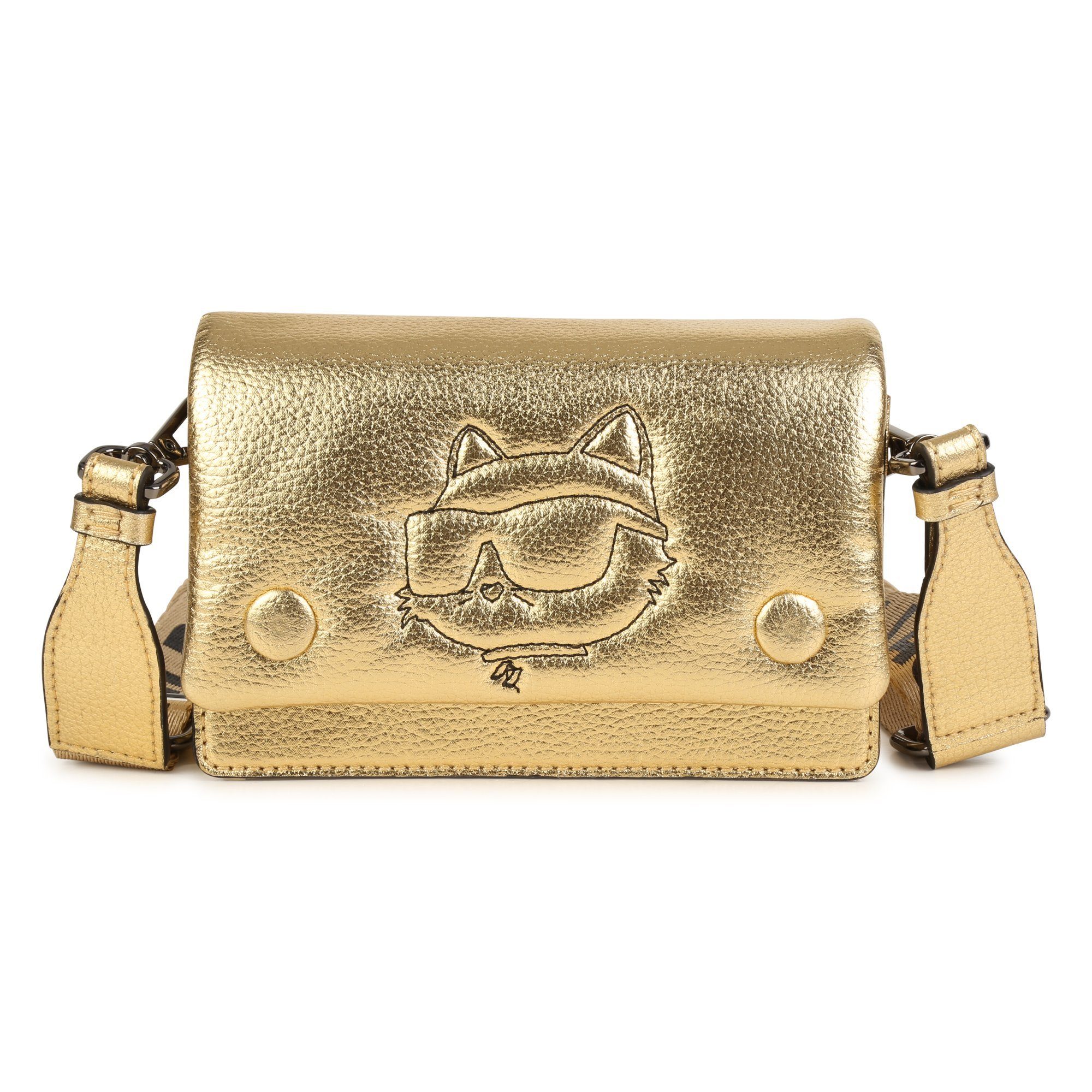 KARL LAGERFELD Umhängetasche KARL LAGERFELD KIDS Tasche gold