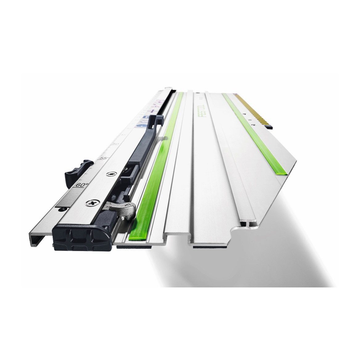 FESTOOL Maschinen-Führungsschienen FSK 420 Kappschiene 420 mm (769942) + PA-HK 55 Parallelanschlag (5
