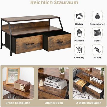 KOMFOTTEU TV-Schrank TV-Ständer, (93x39x48,5cm)