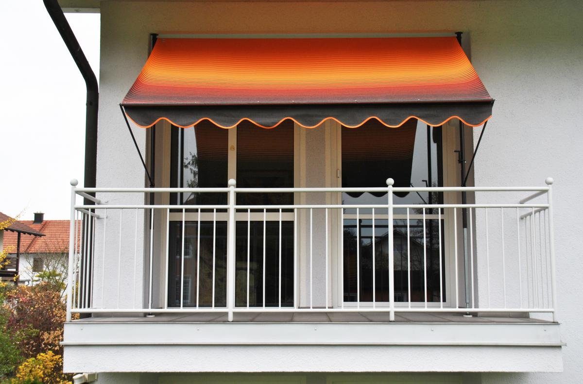 ANGERER Freizeitmöbel GmbH Klemmmarkise Angerer Klemmmarkise orange