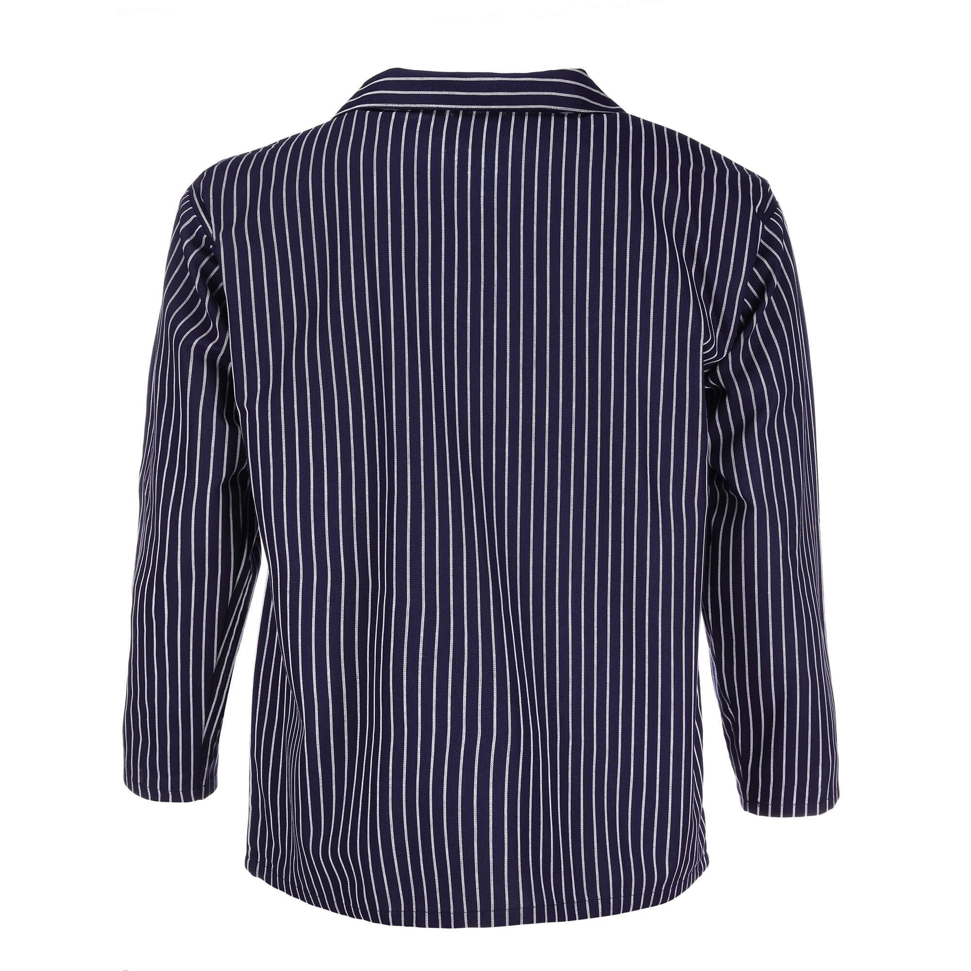 modAS Langarmhemd 1051 Unisex Original Takelhemd - Fischerhemd mit Kordelschnürung