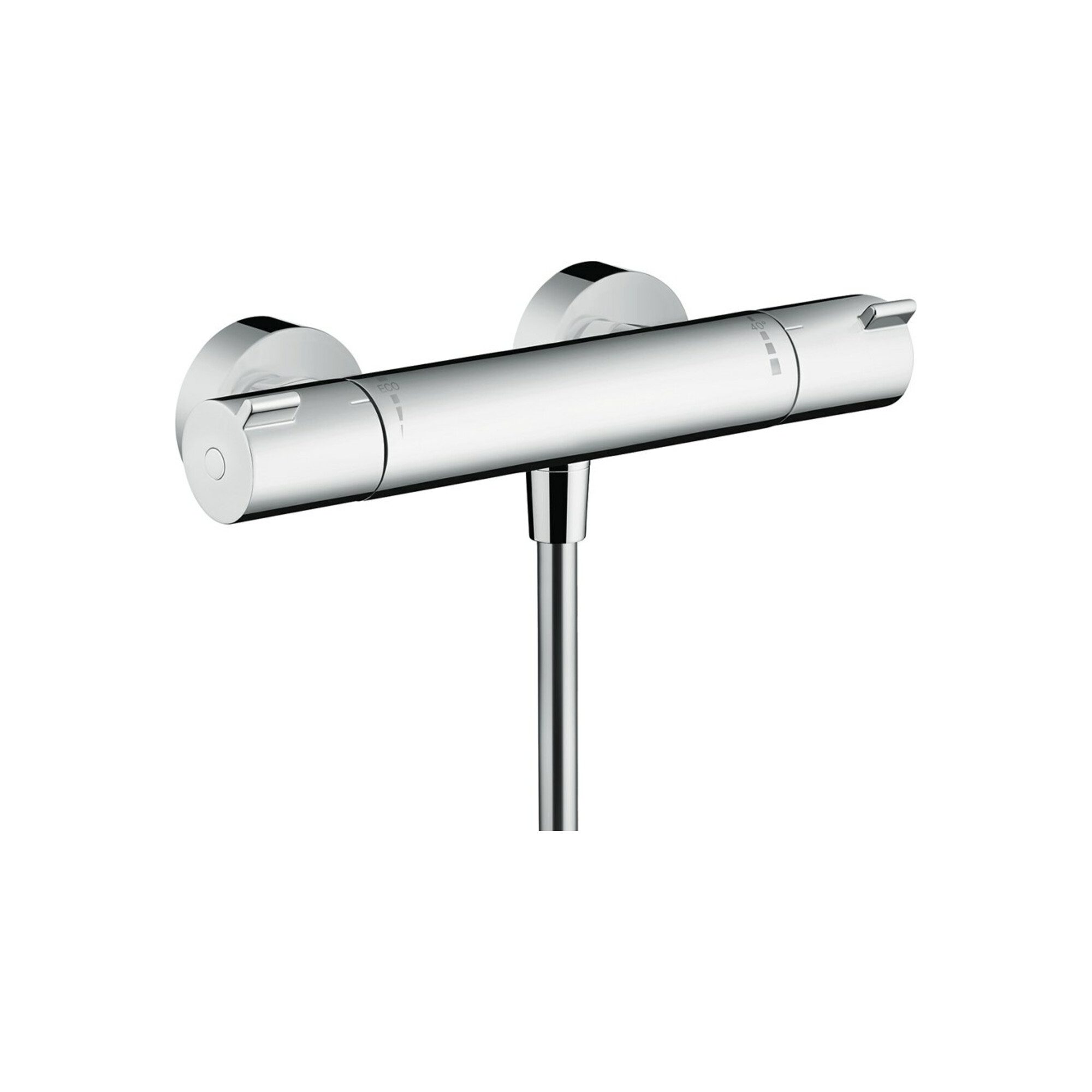 hansgrohe Infrarotheizung hansgrohe Brausethermostat Ecostat 1001 CL 296x100mm, AP, 1 Verbrauche