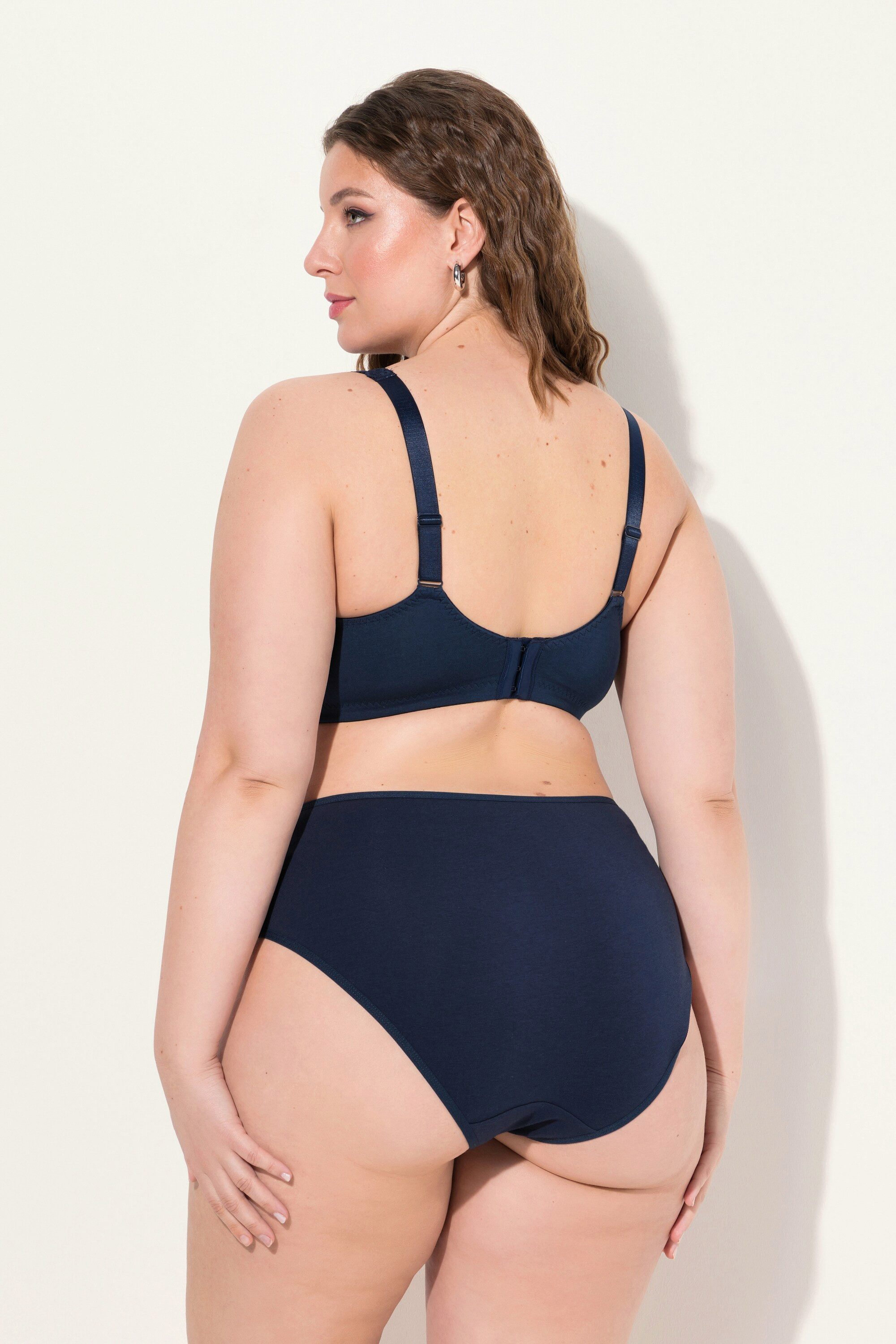 Ulla Popken Soft-BH Soft-BH Spitzendetail ohne Bügel
