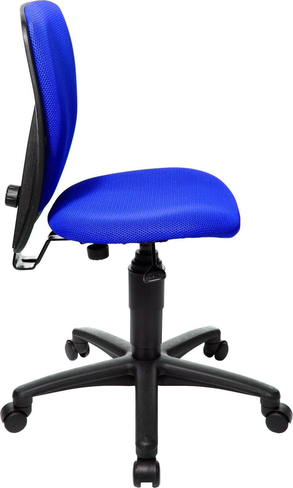 TOPSTAR blau-schwarz High Bürostuhl S'cool
