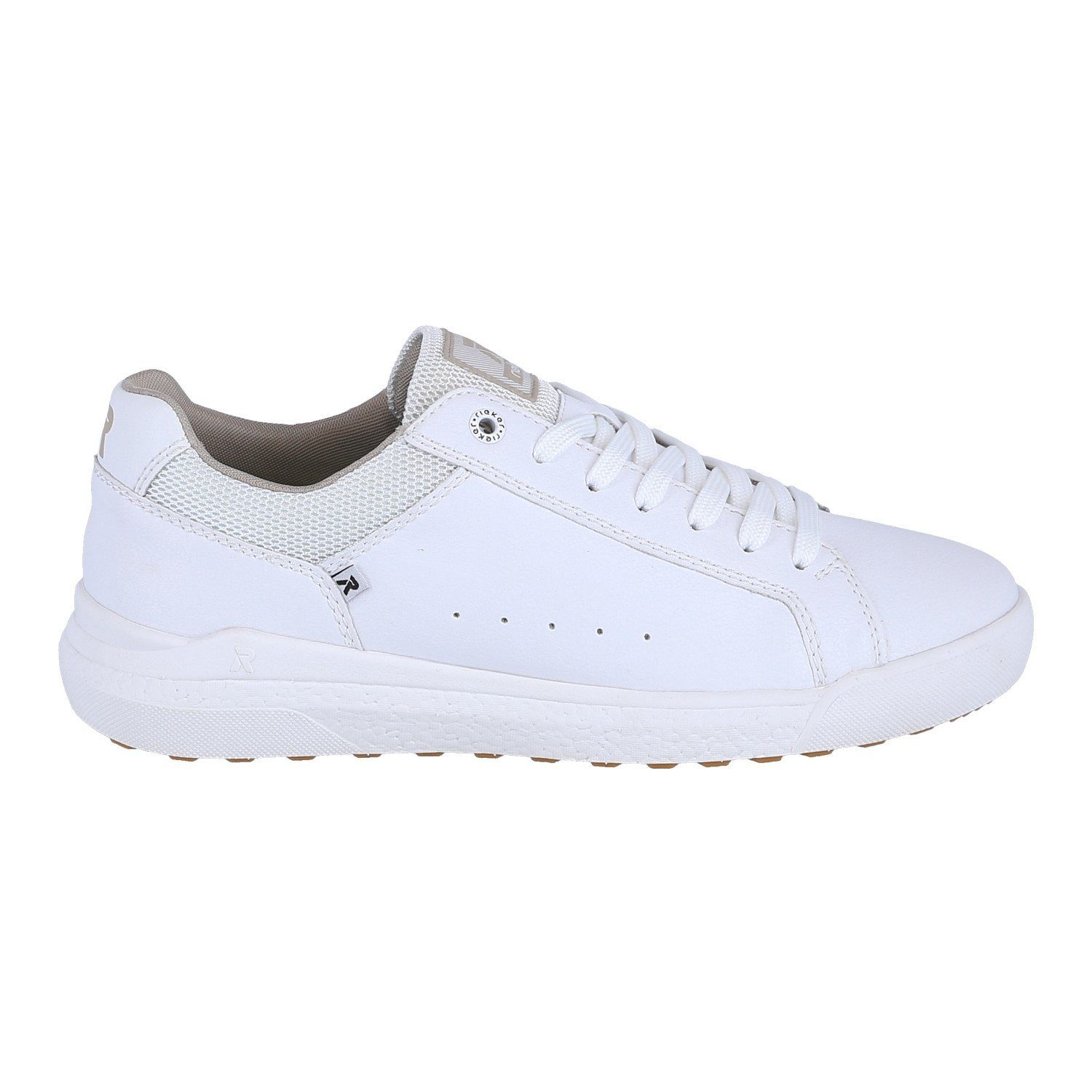 Rieker (Glattleder) W1100-80 weiss Damen Sneaker – Bild 2 von 5