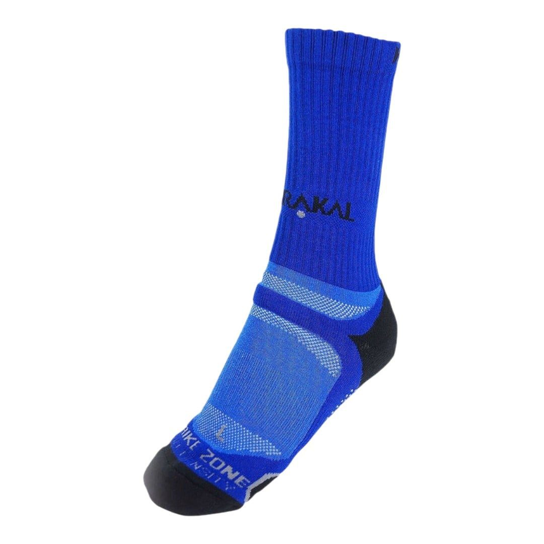 Karakal Socken Indoorsocke X4+ MId-Calf blau/schwarz - 1 Paar