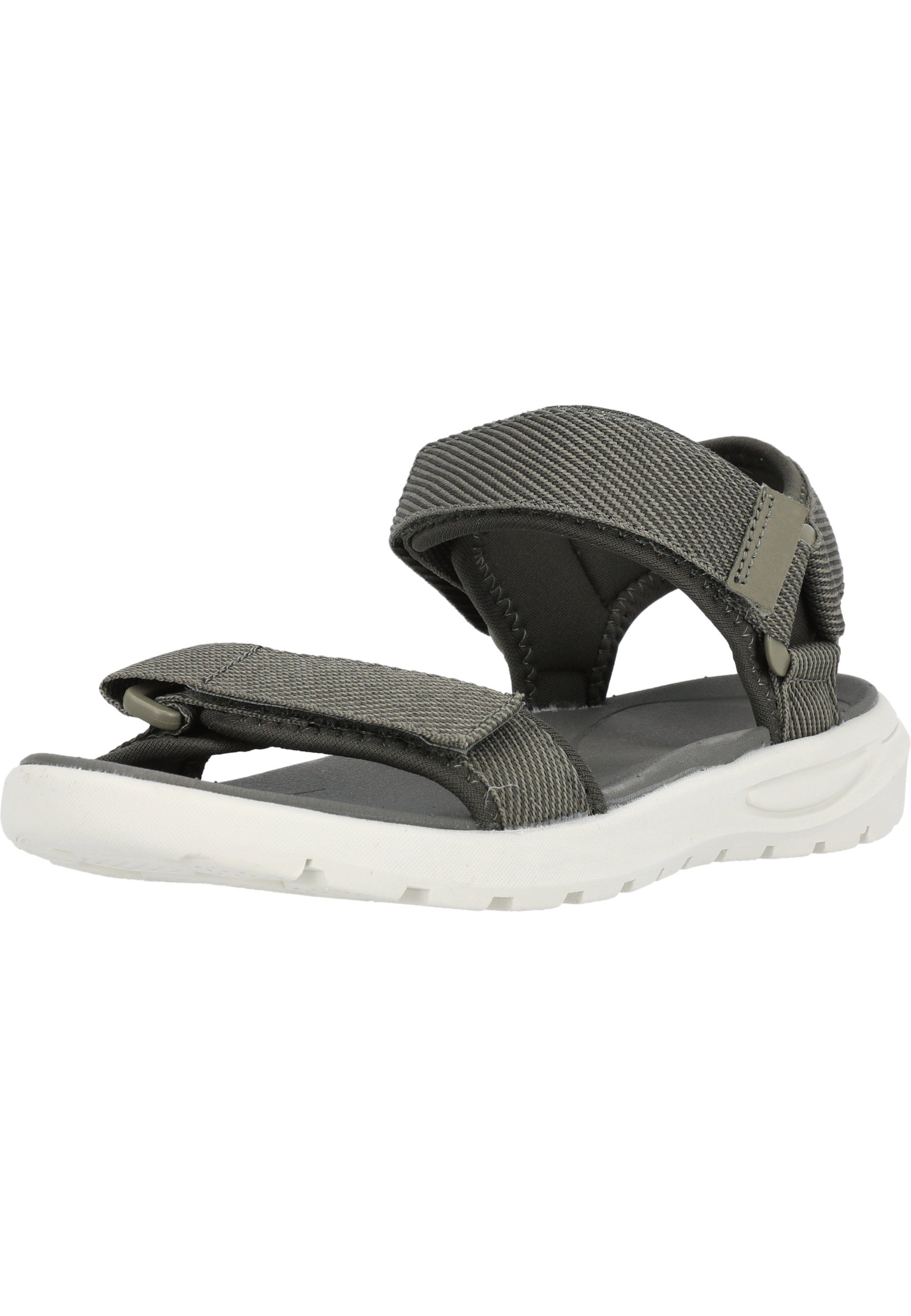 CRUZ Ruffalo Sandale mit praktischem Allwetterprofil grün | Riemchensandalen