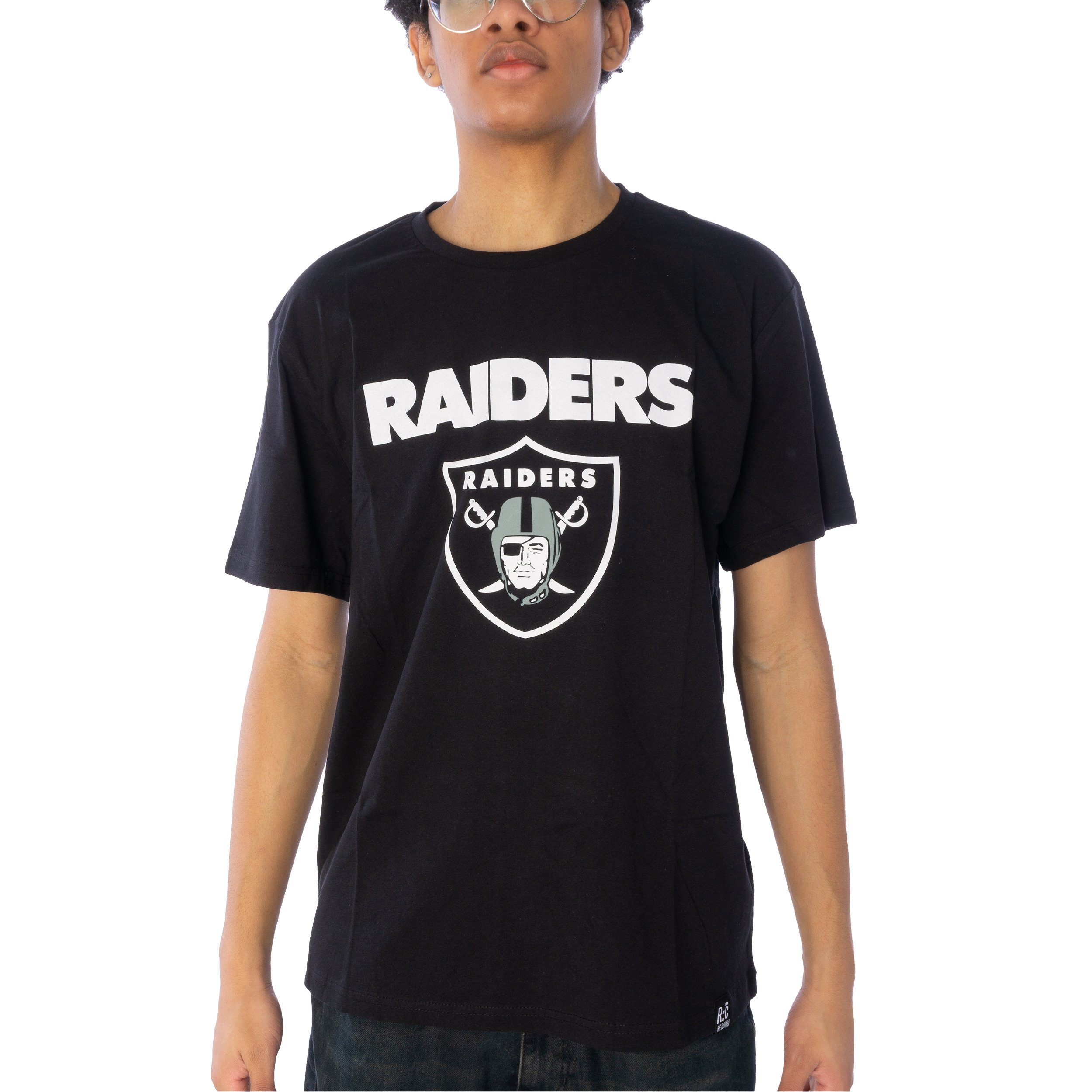 Recovered T-Shirt T-Shirt Recovered NFL Raiders, G M