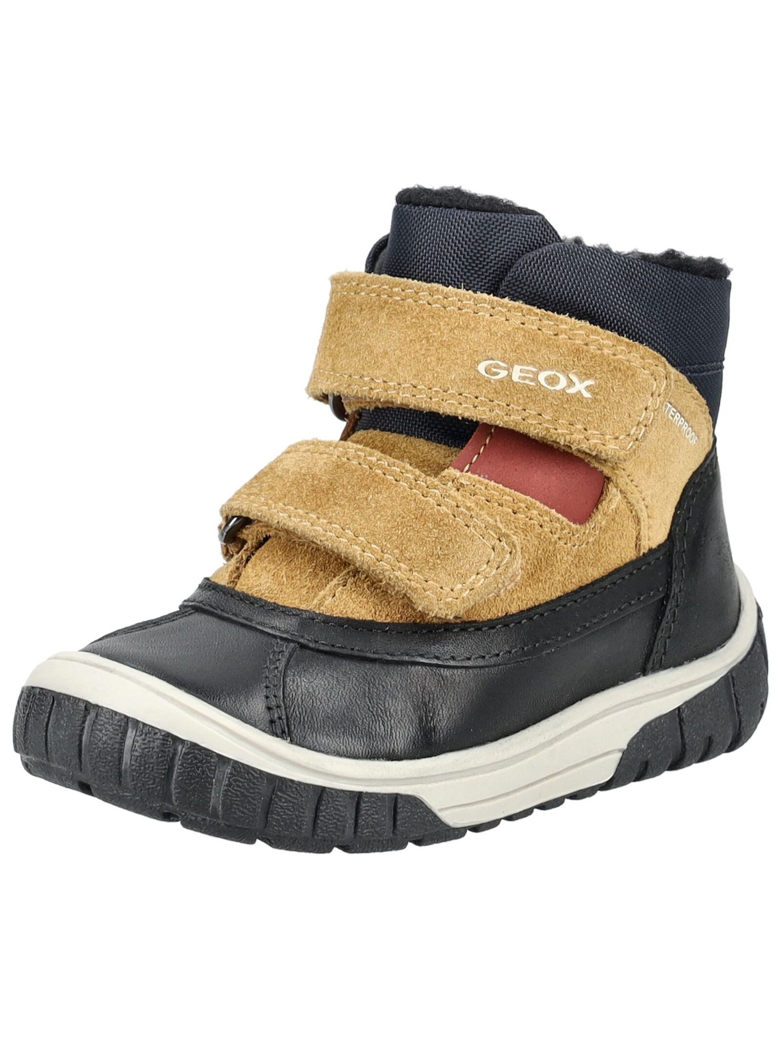 Geox Geox Stiefelette Leder/Textil Stiefelette
