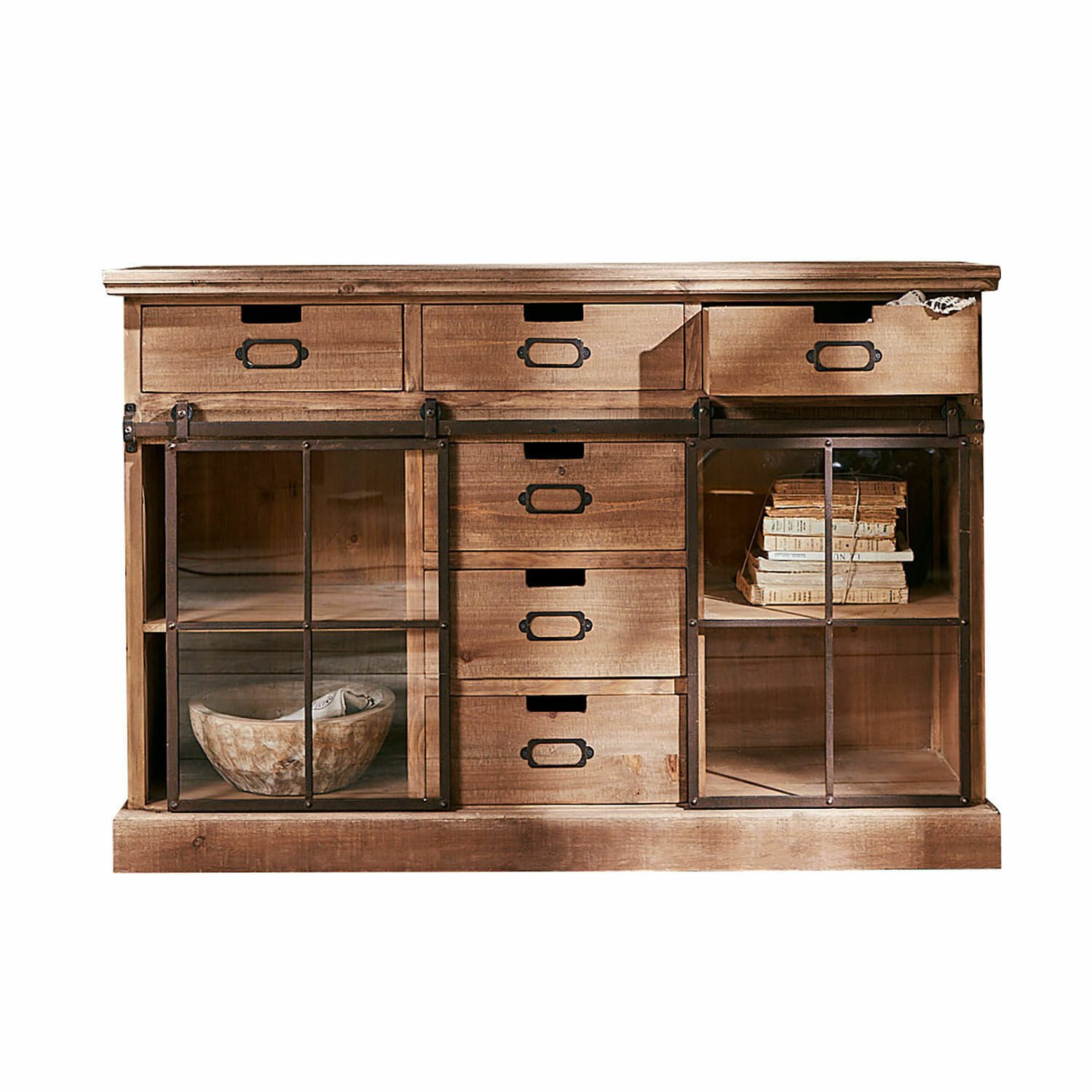 Mirabeau Kommode Sideboard Finegand braun